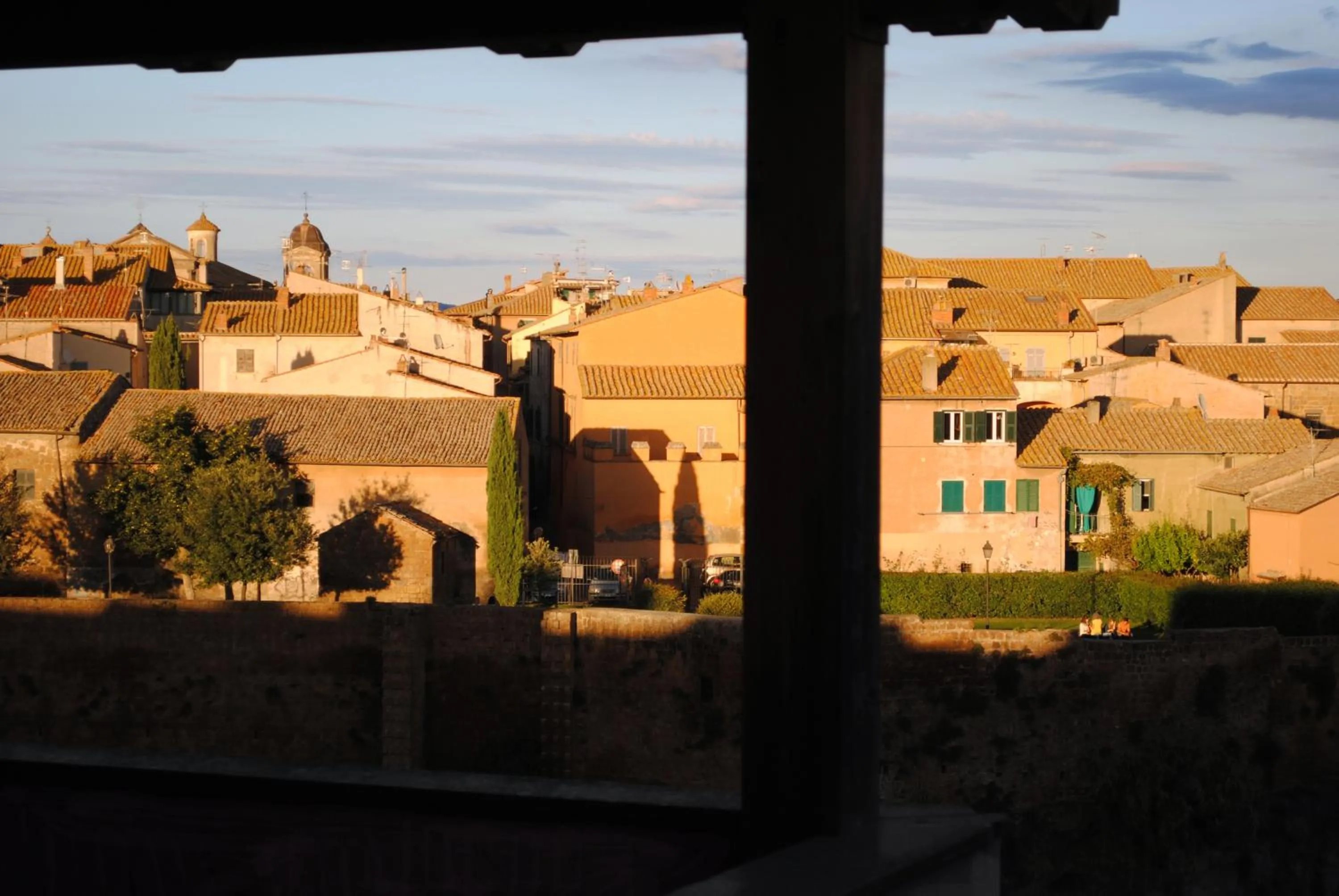 Balcony/Terrace in Hotel Tuscania Panoramico