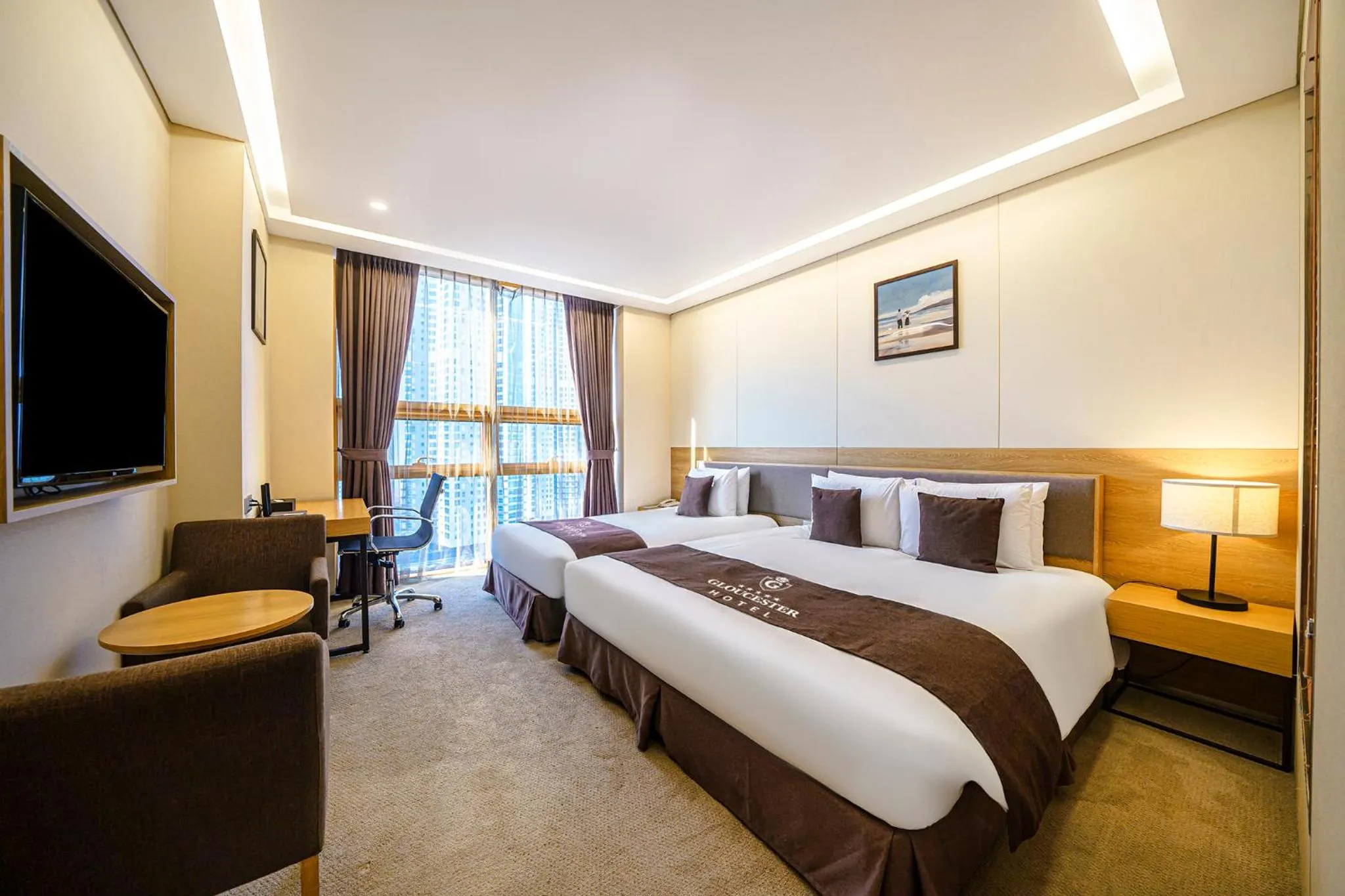 Bed in Gloucester Hotel Incheon