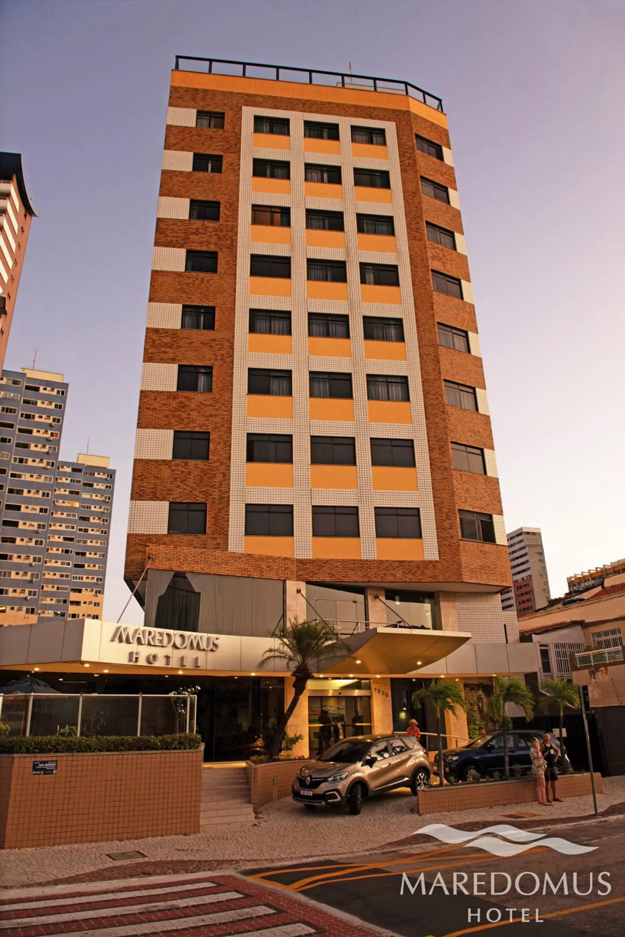 Facade/entrance in Maredomus Hotel