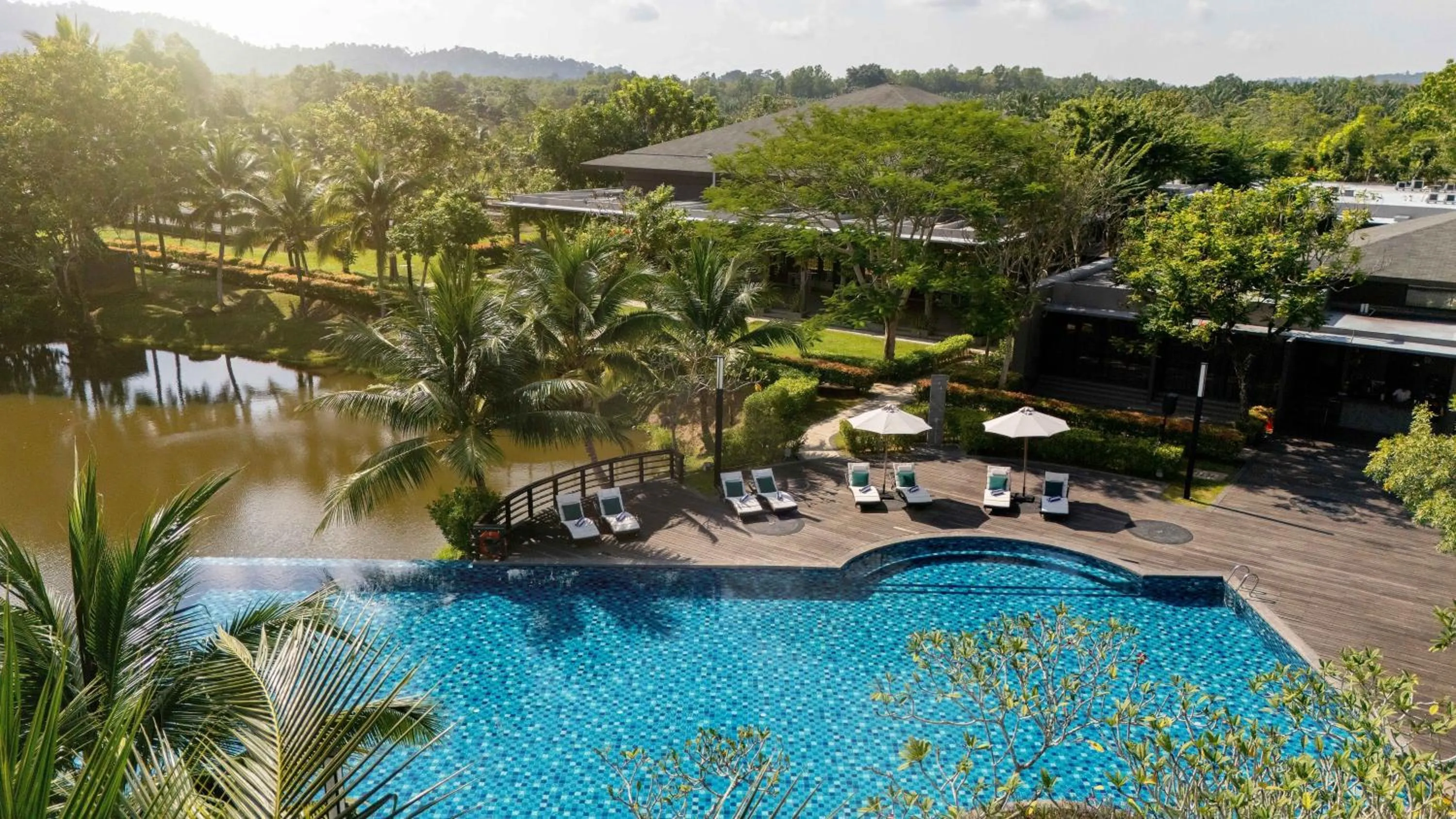 Swimming pool in Mangala Estate Boutique Resort - Small Luxury Hotels of the World