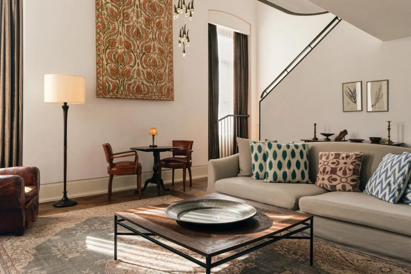 Living room in Soho House Istanbul