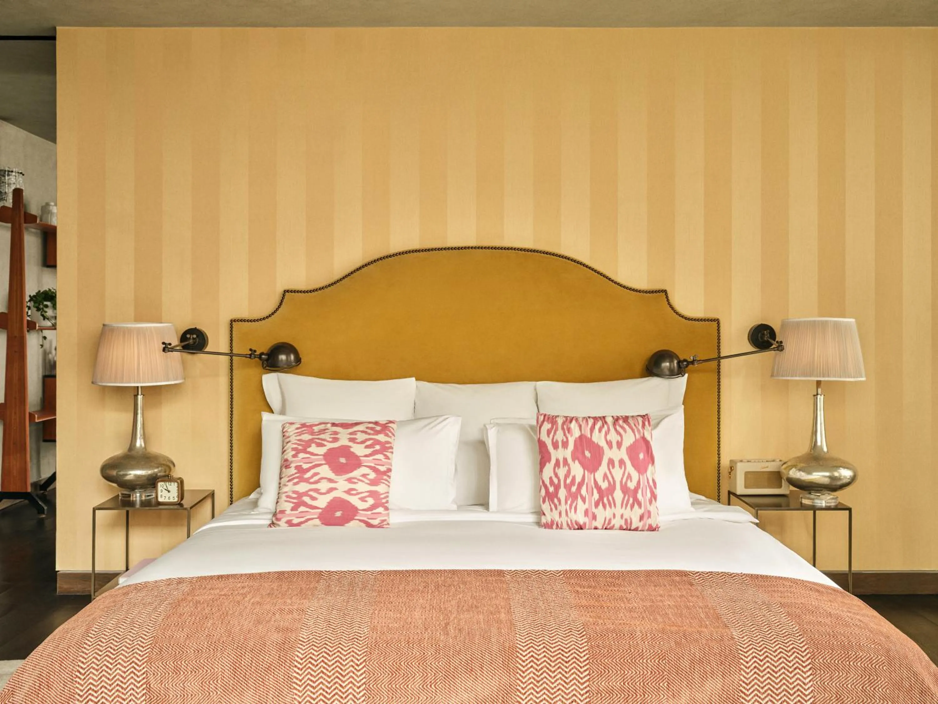 Bed in Soho House Istanbul