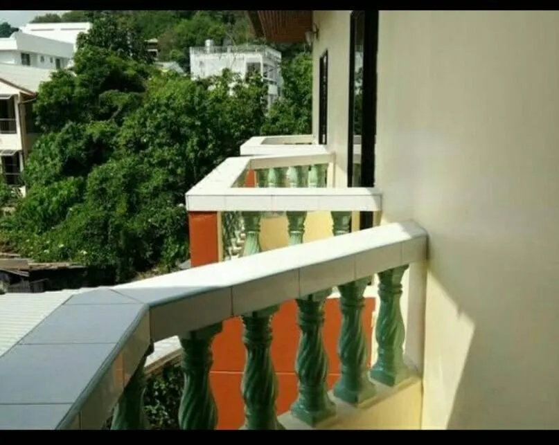Balcony/Terrace in Ban Elephant Blanc Apartment