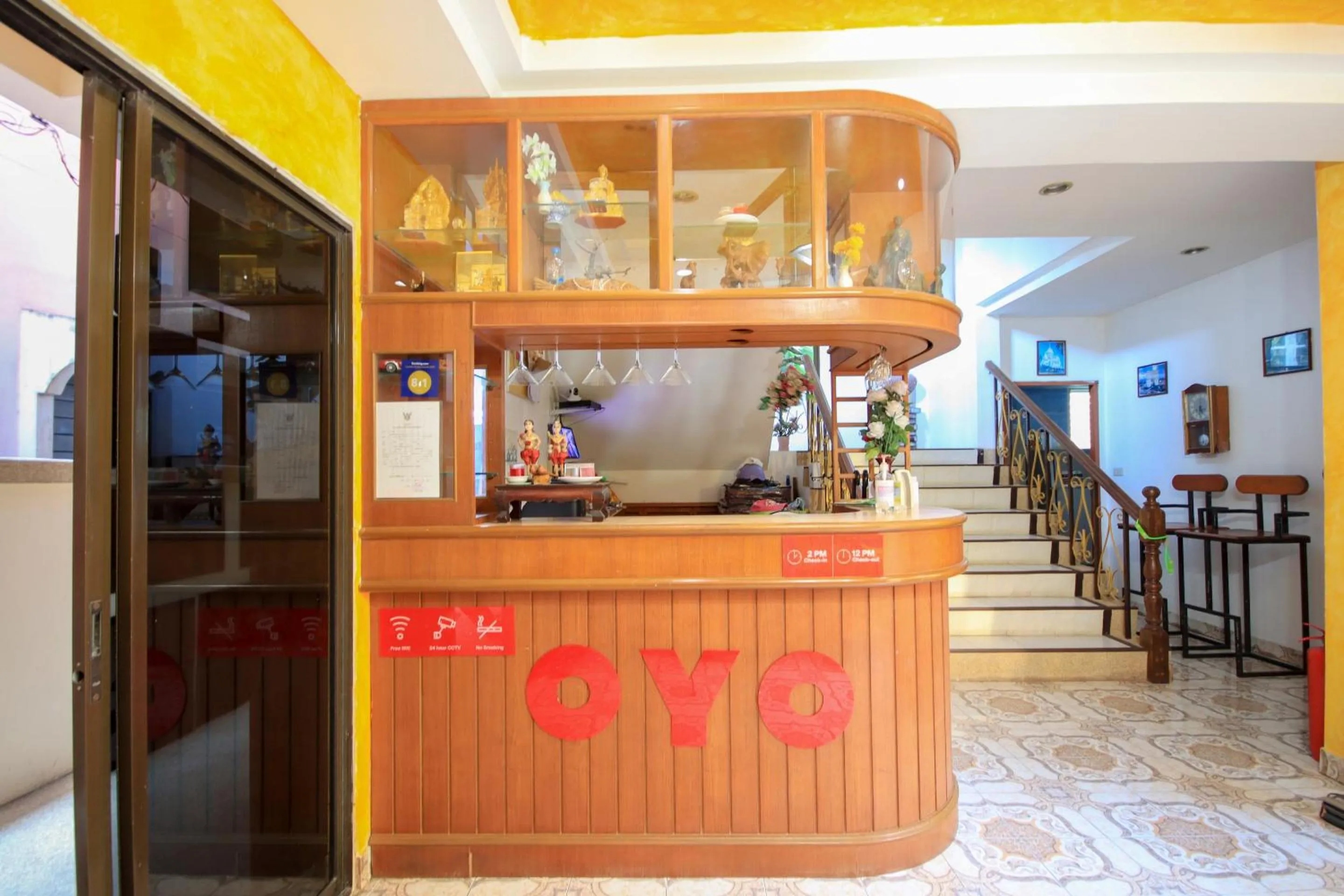 Lobby or reception in Ban Elephant Blanc Apartment