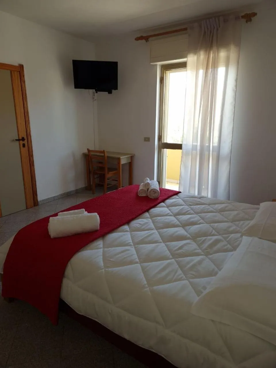 Bed in Hotel Mistral