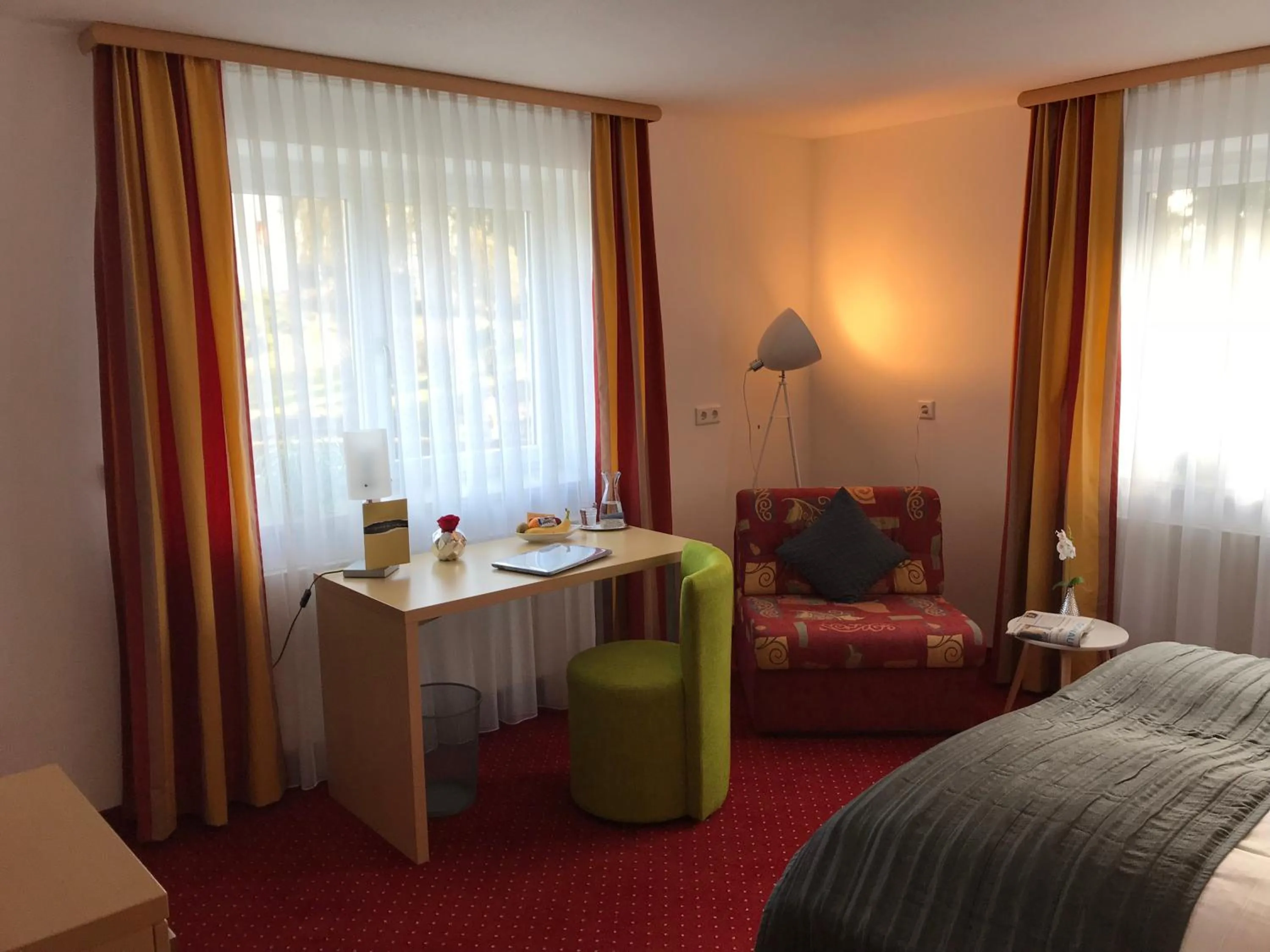 Photo of the whole room, Bed in Waldgasthof St.Wolfgang