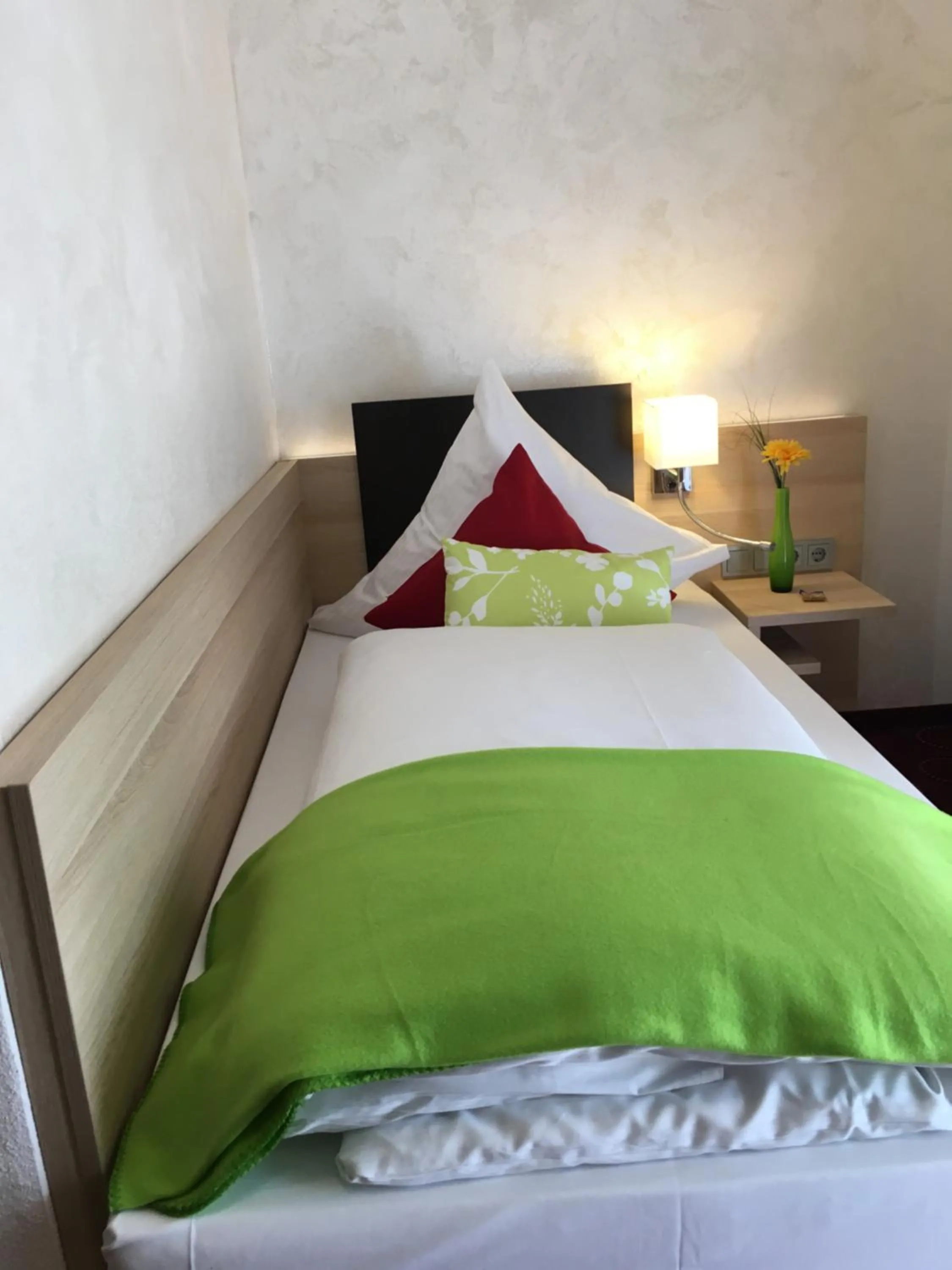 Decorative detail, Bed in Waldgasthof St.Wolfgang