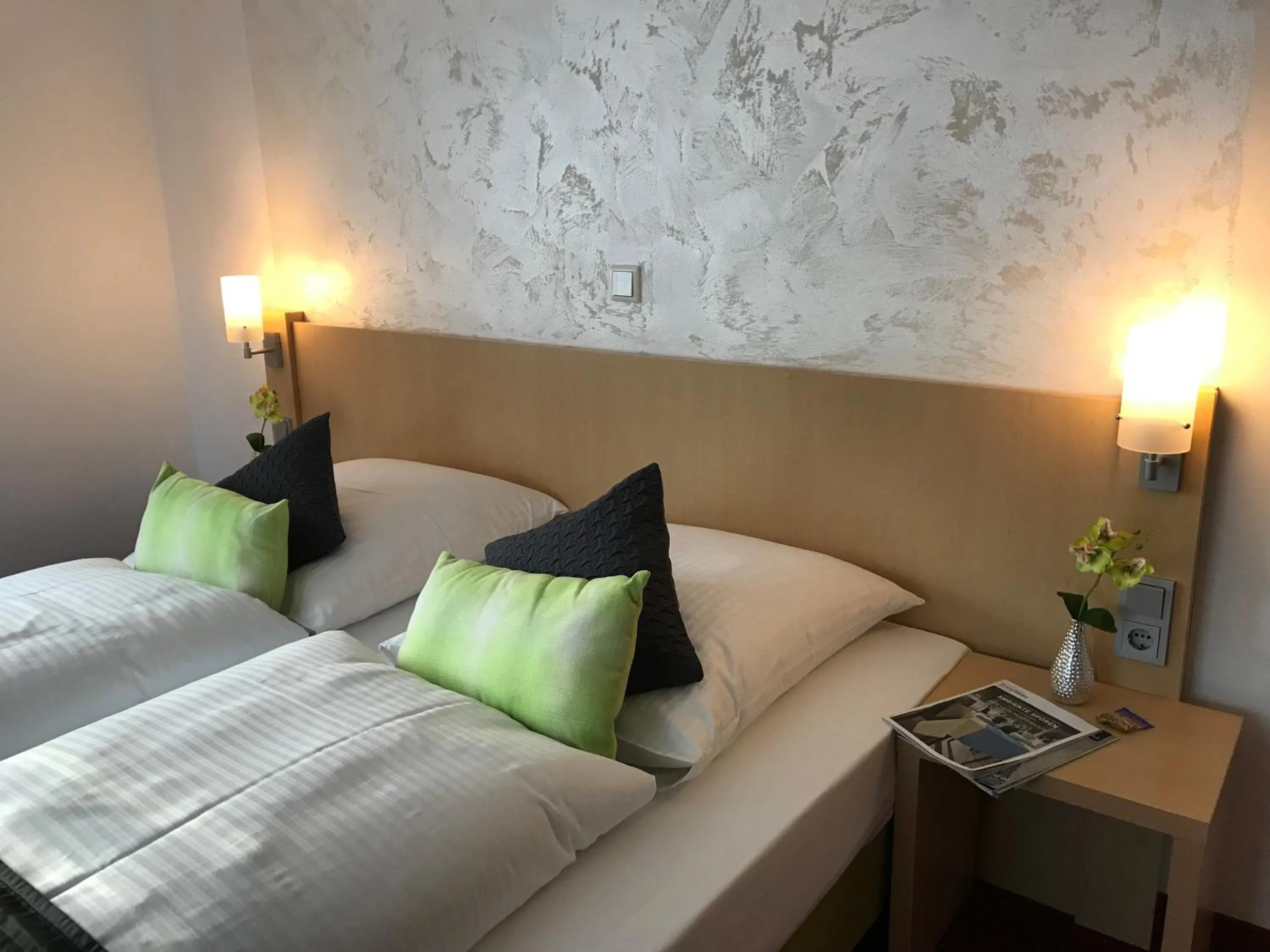 Photo of the whole room, Bed in Waldgasthof St.Wolfgang