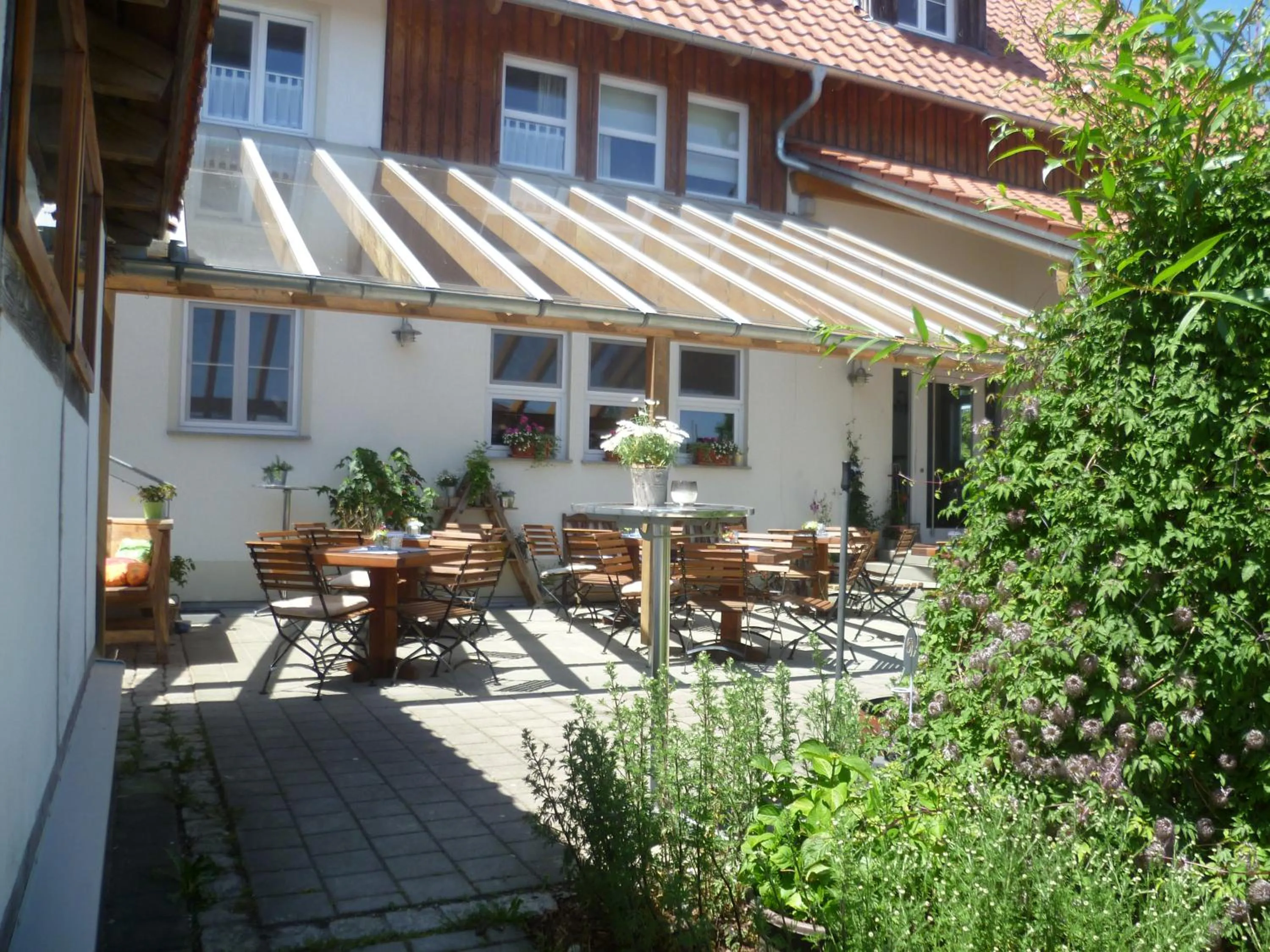Balcony/Terrace in Brigel-Hof