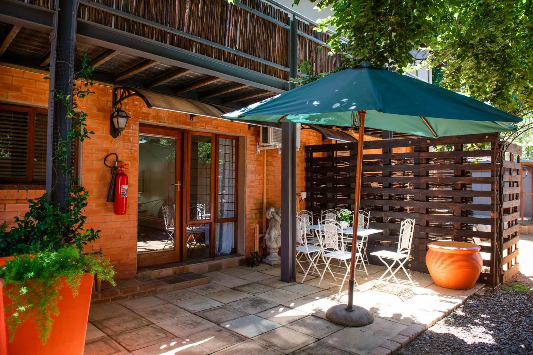 Patio in 37 on Charles