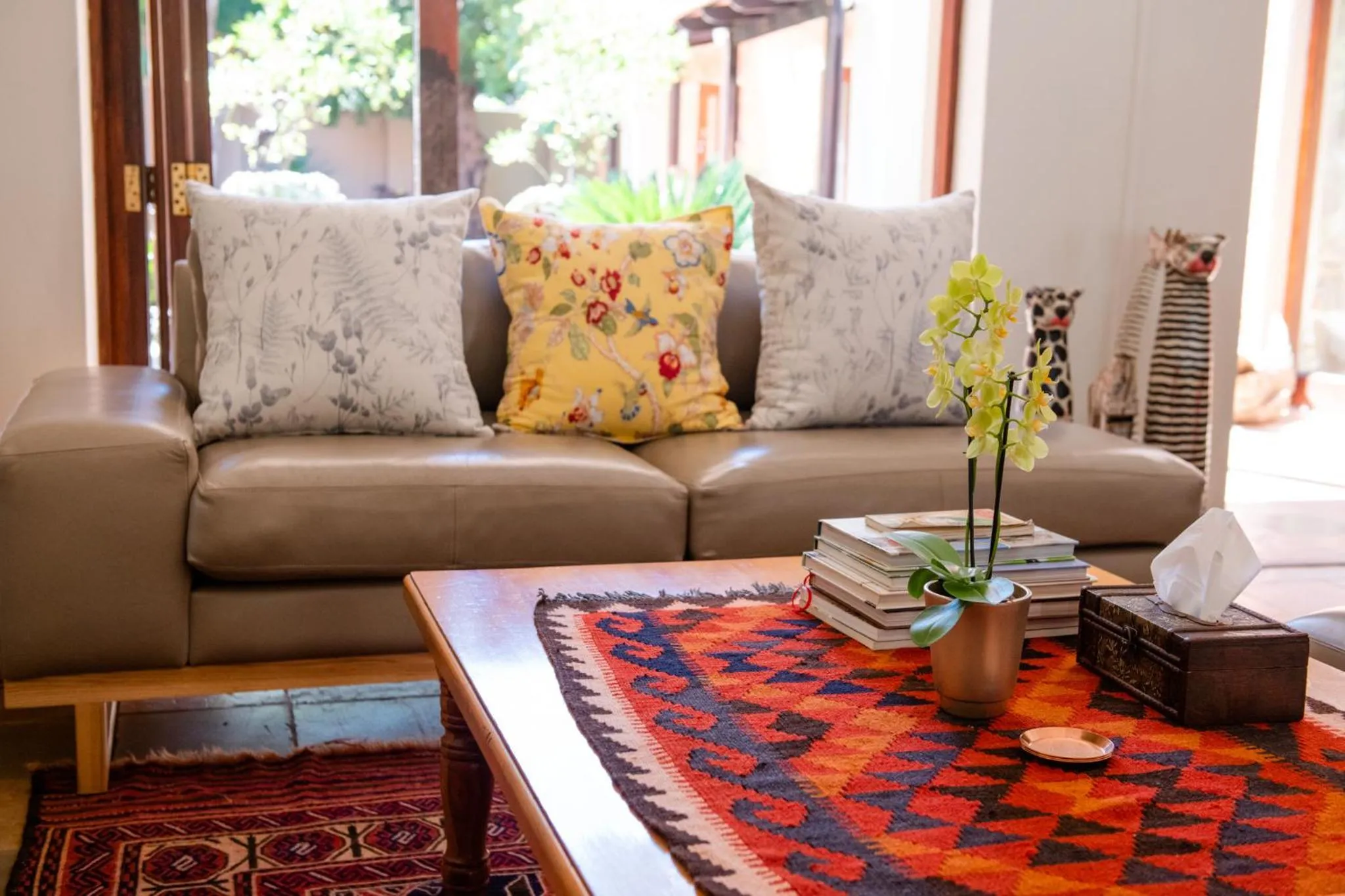 Seating area in 37 on Charles