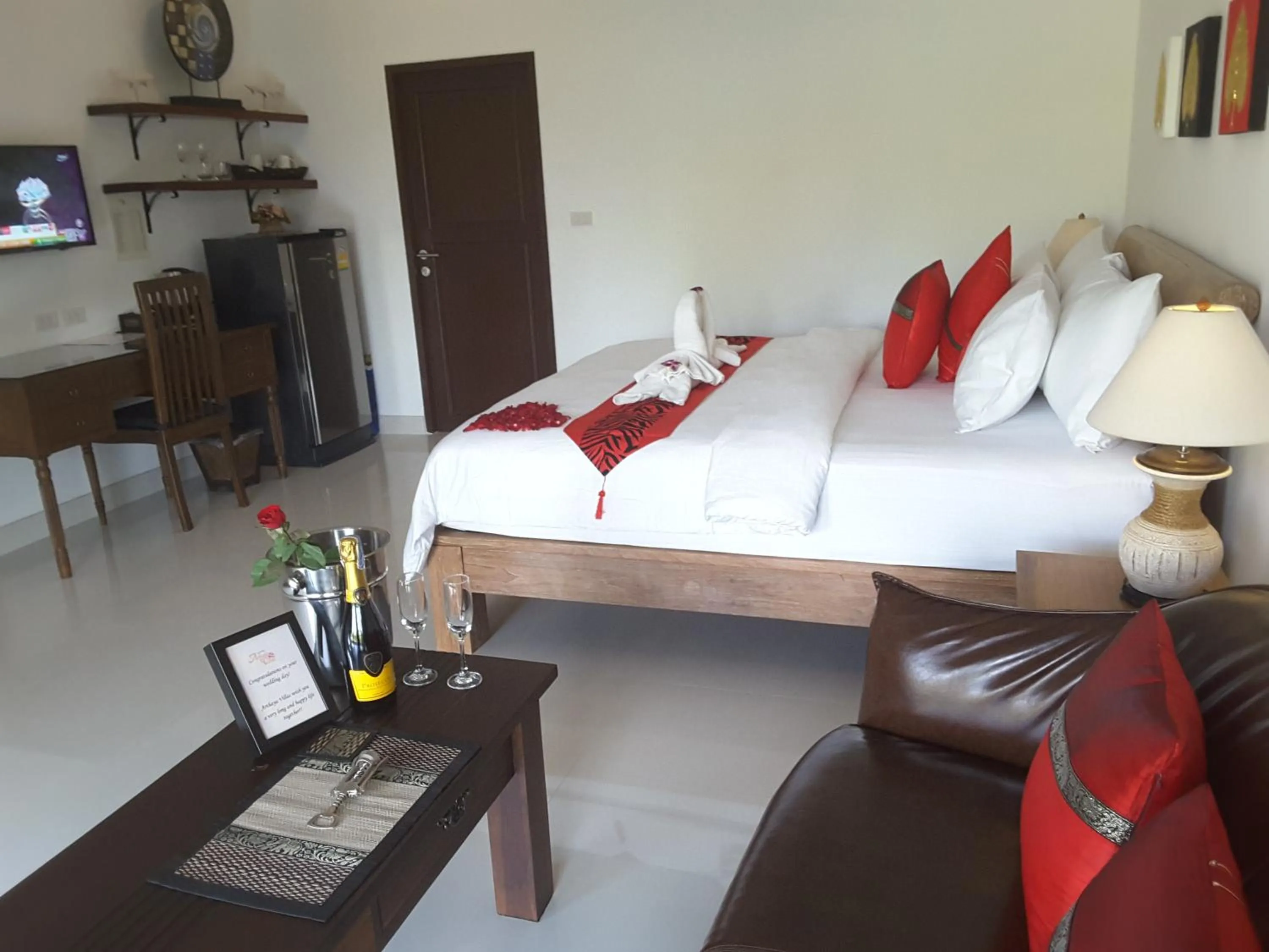 Bed in Arthaya Villas - SHA Extra Plus