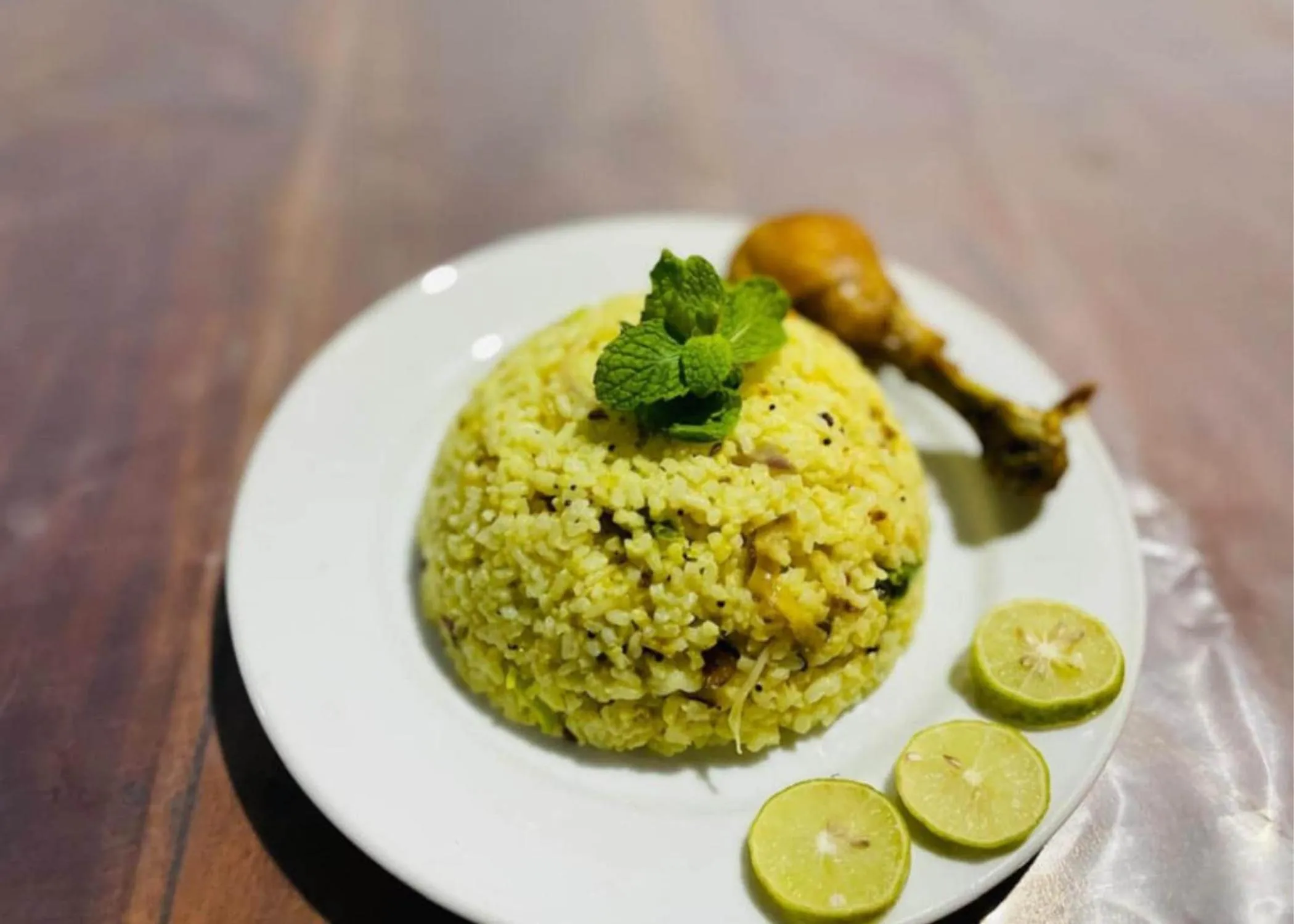 Lunch in Thirumalai Park