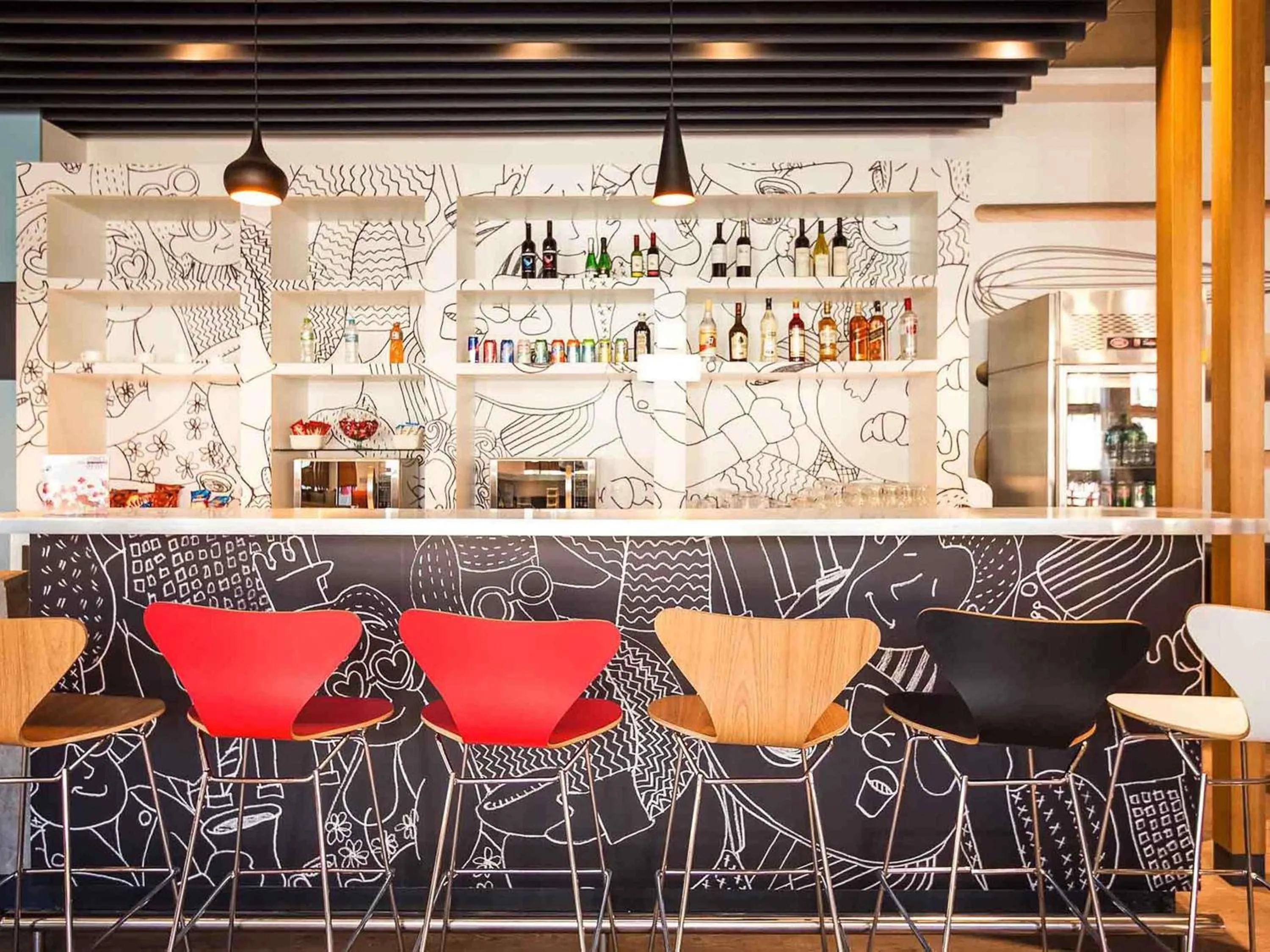 Lounge or bar in Ibis Foz do Iguaçu