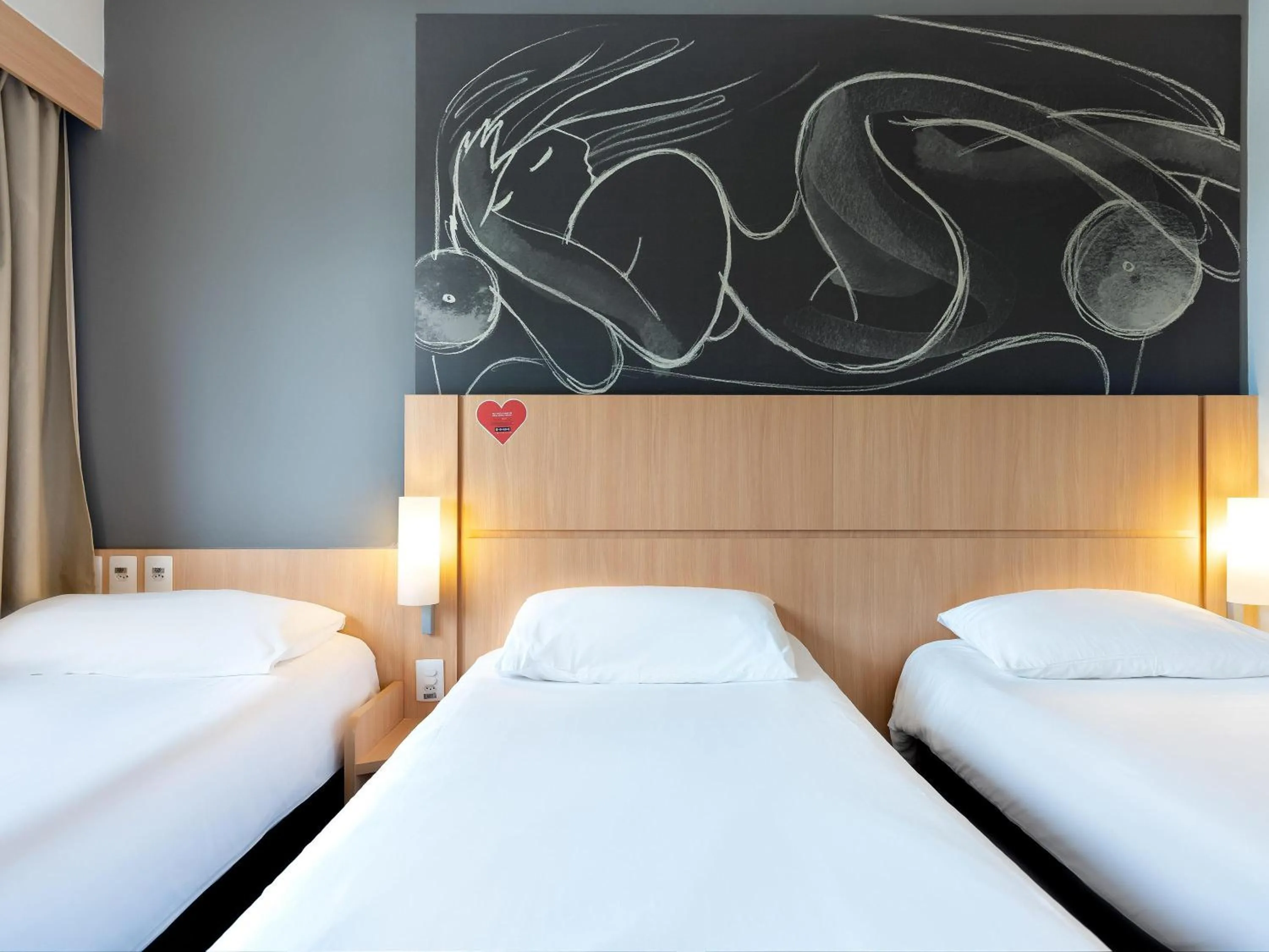 Bedroom, Bed in Ibis Foz do Iguaçu