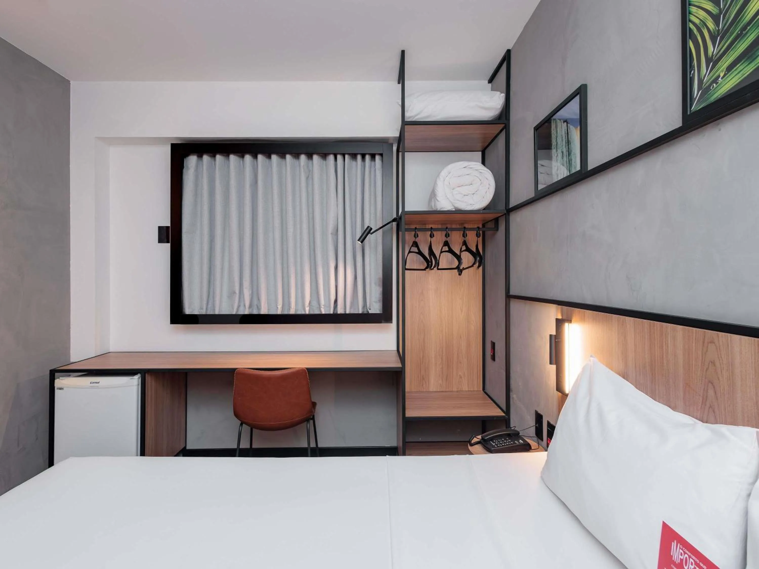 Bedroom, Bed in Ibis Foz do Iguaçu