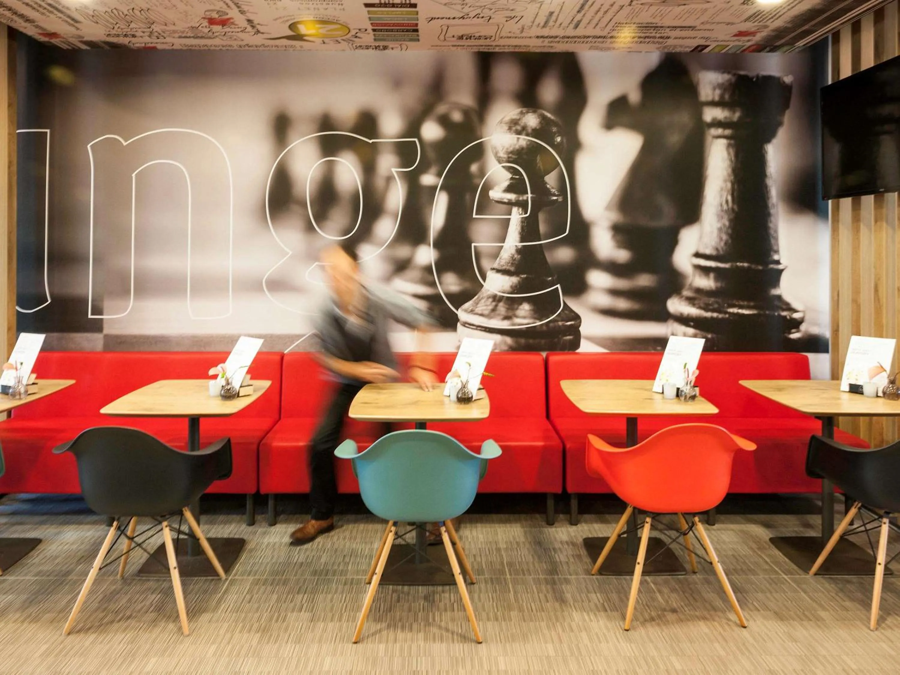 Lounge or bar in ibis De Haan