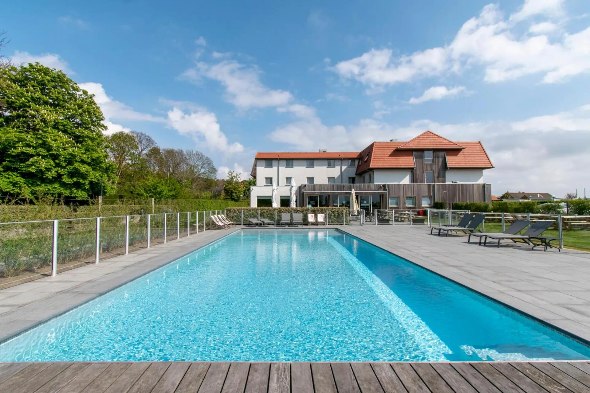 Swimming pool in ibis De Haan