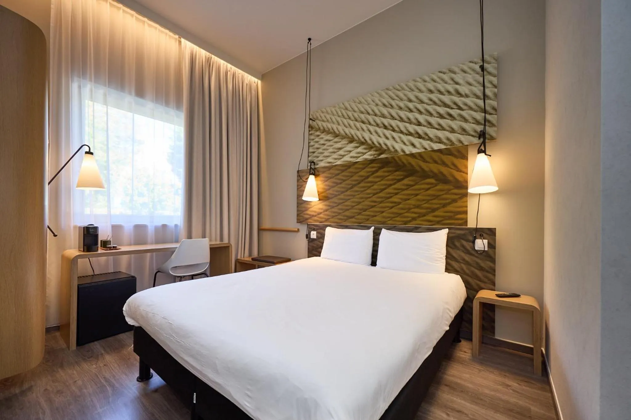 Property building, Bed in ibis De Haan
