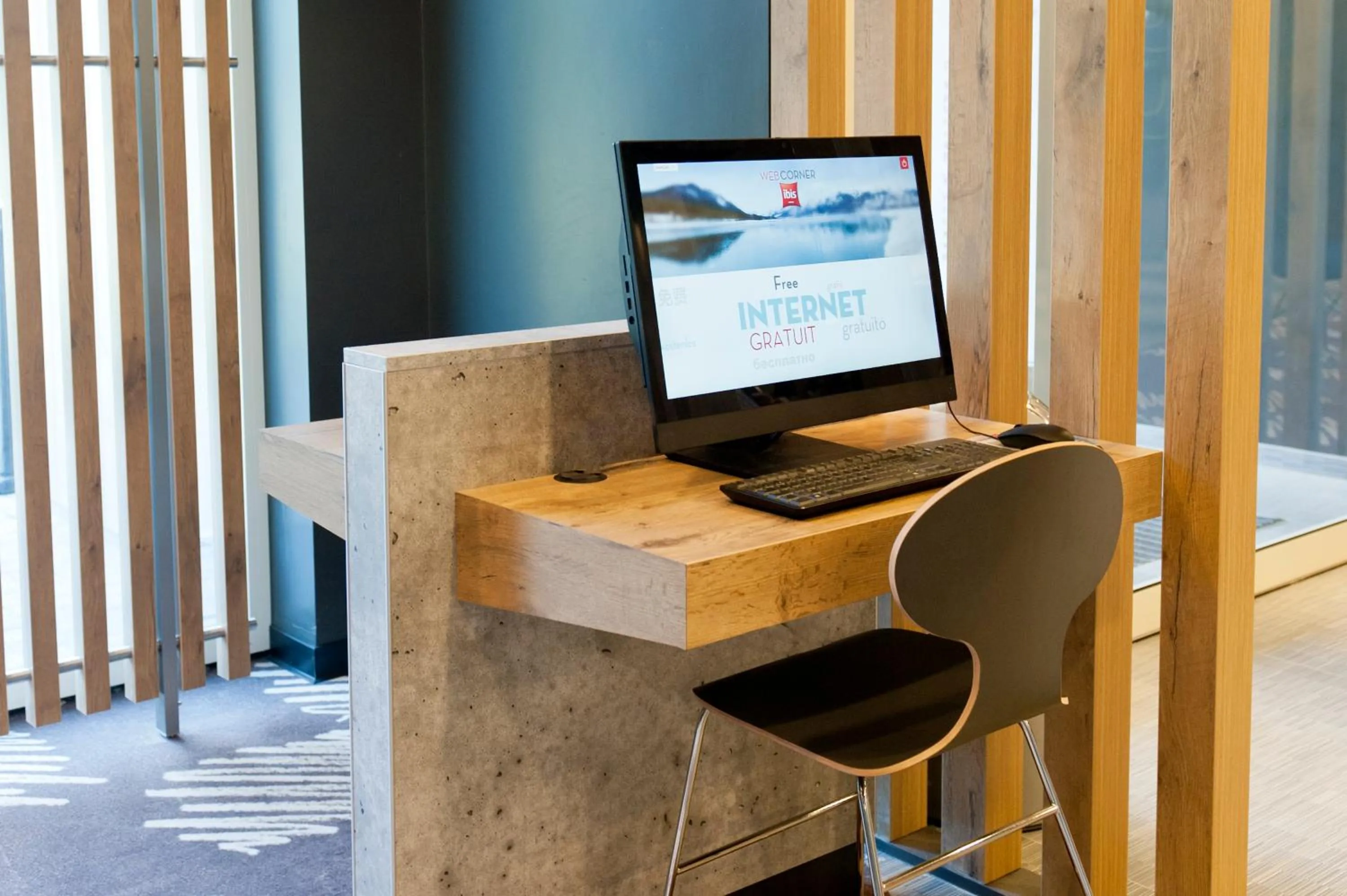 Lobby or reception in ibis De Haan