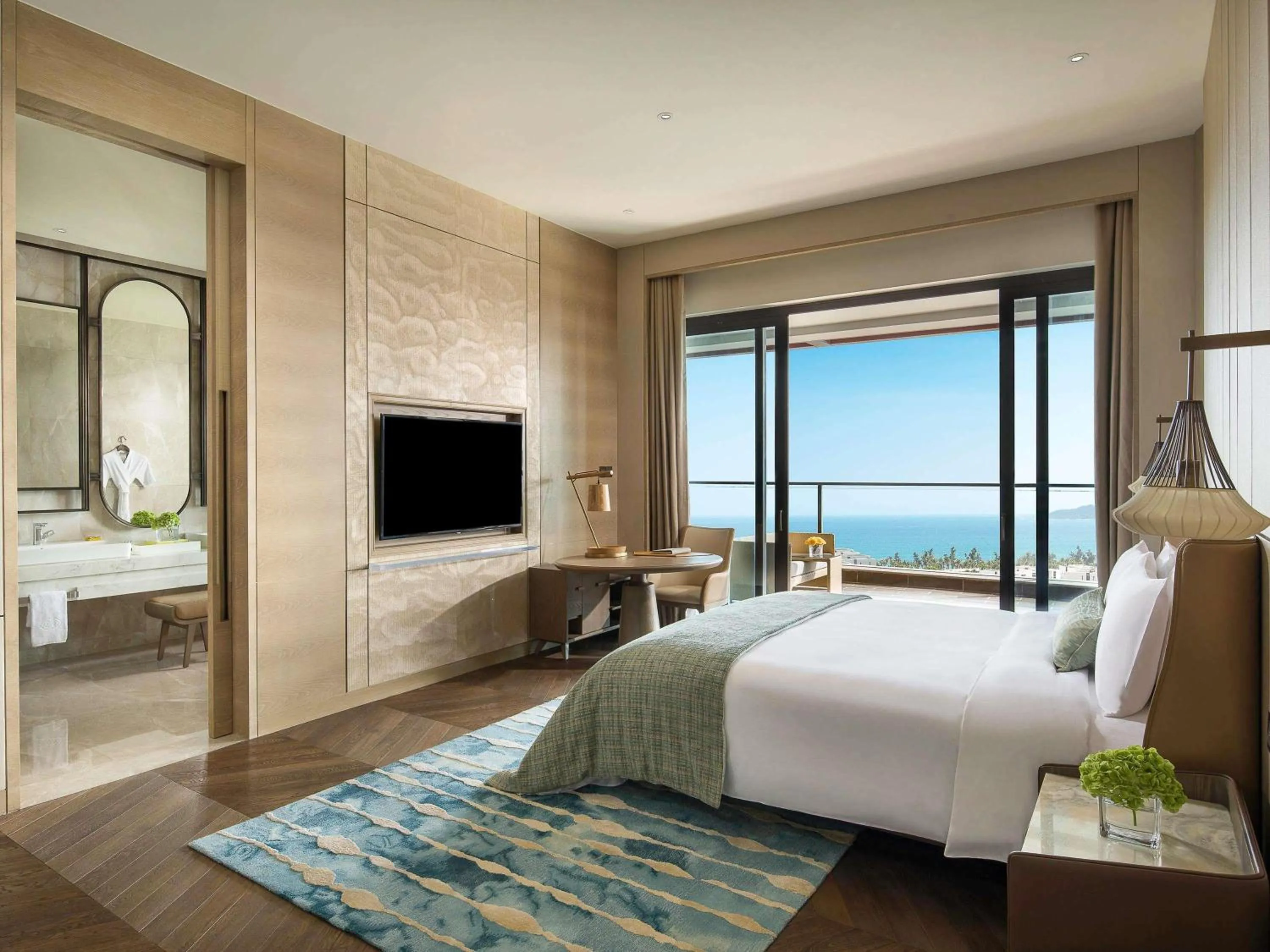 Photo of the whole room, Bed in Sofitel Sanya Leeman Resort