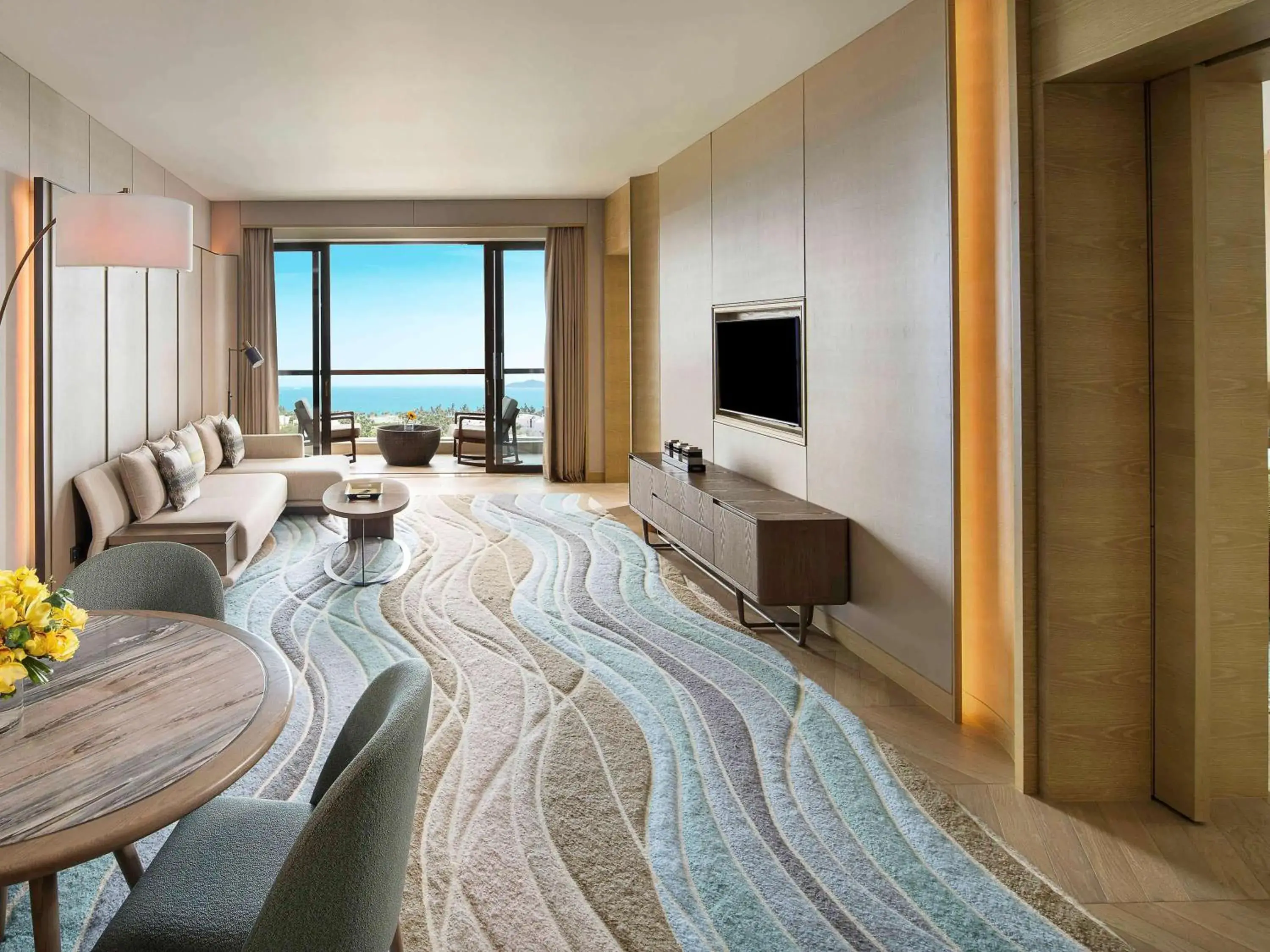 Premium Ocean Front Suite with Club Access in Sofitel Sanya Leeman Resort Premium Ocean Front Suite with Club Access in Sofitel Sanya Leeman Resort