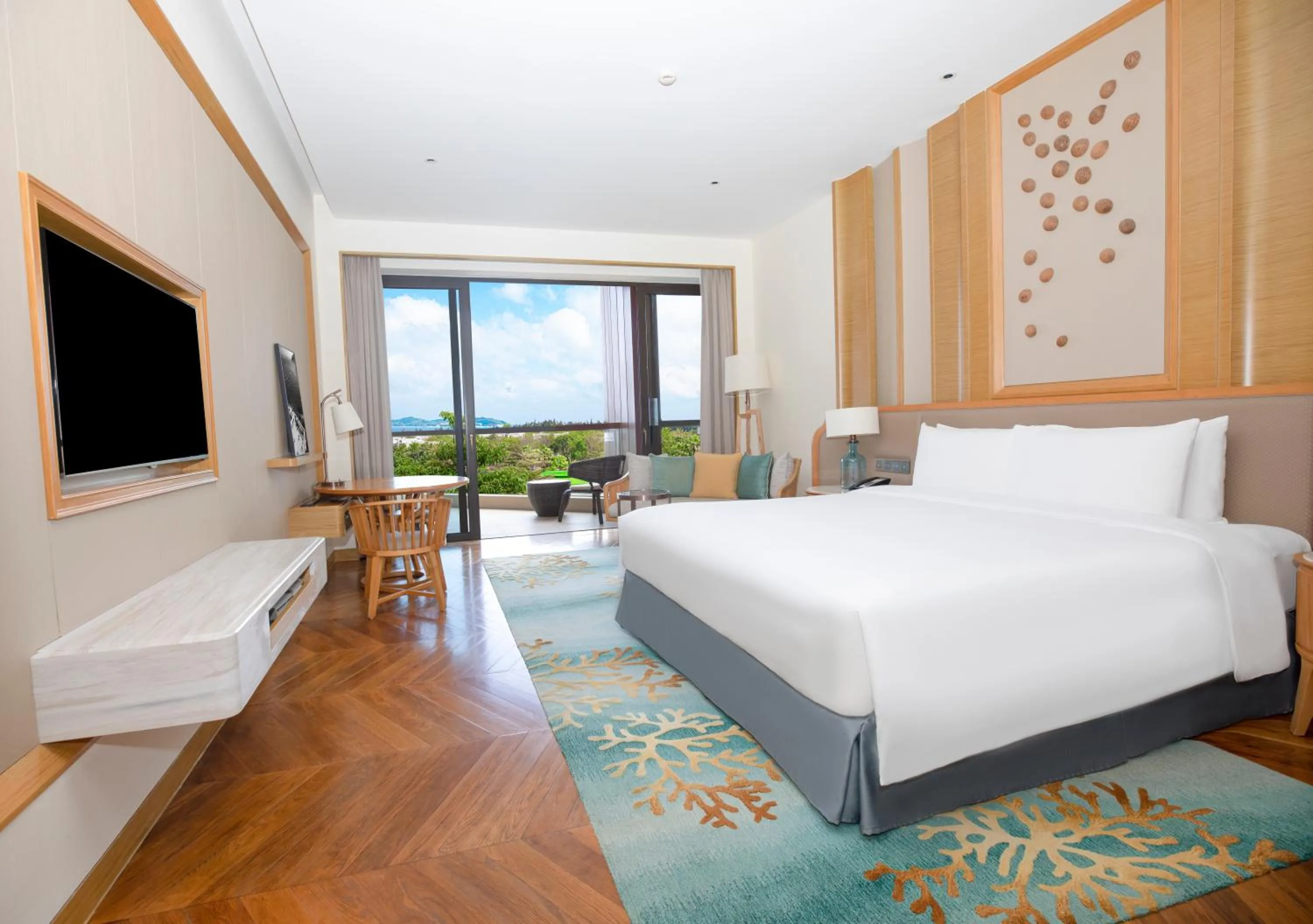 Photo of the whole room, Bed in Sofitel Sanya Leeman Resort