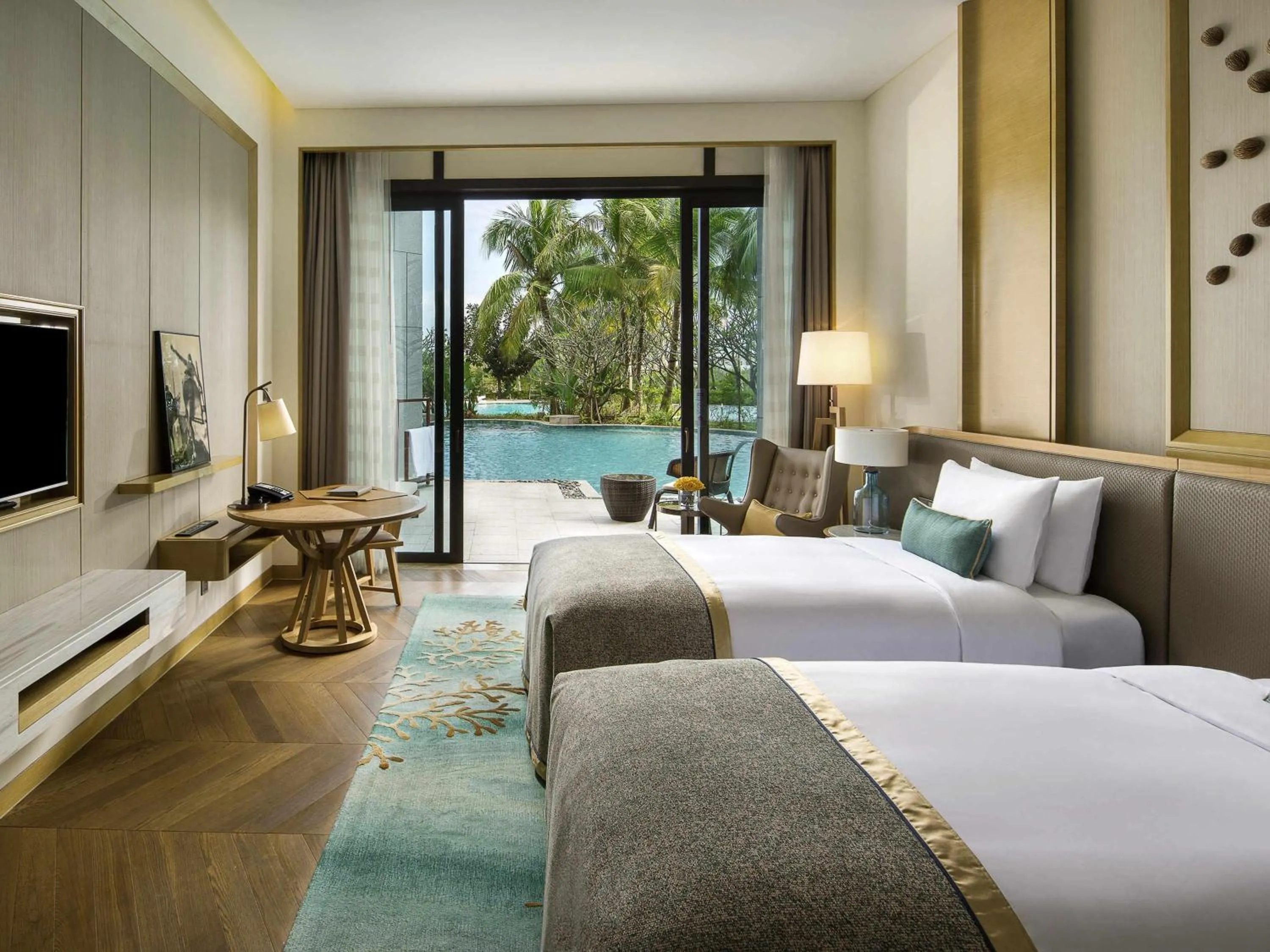 Bedroom, Bed in Sofitel Sanya Leeman Resort