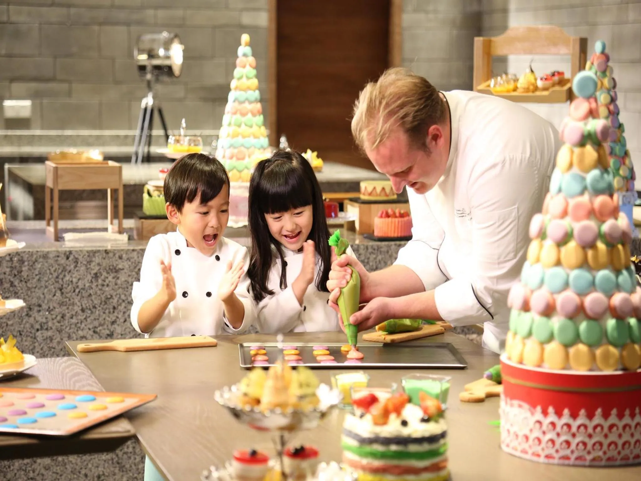 Staff in Sofitel Sanya Leeman Resort