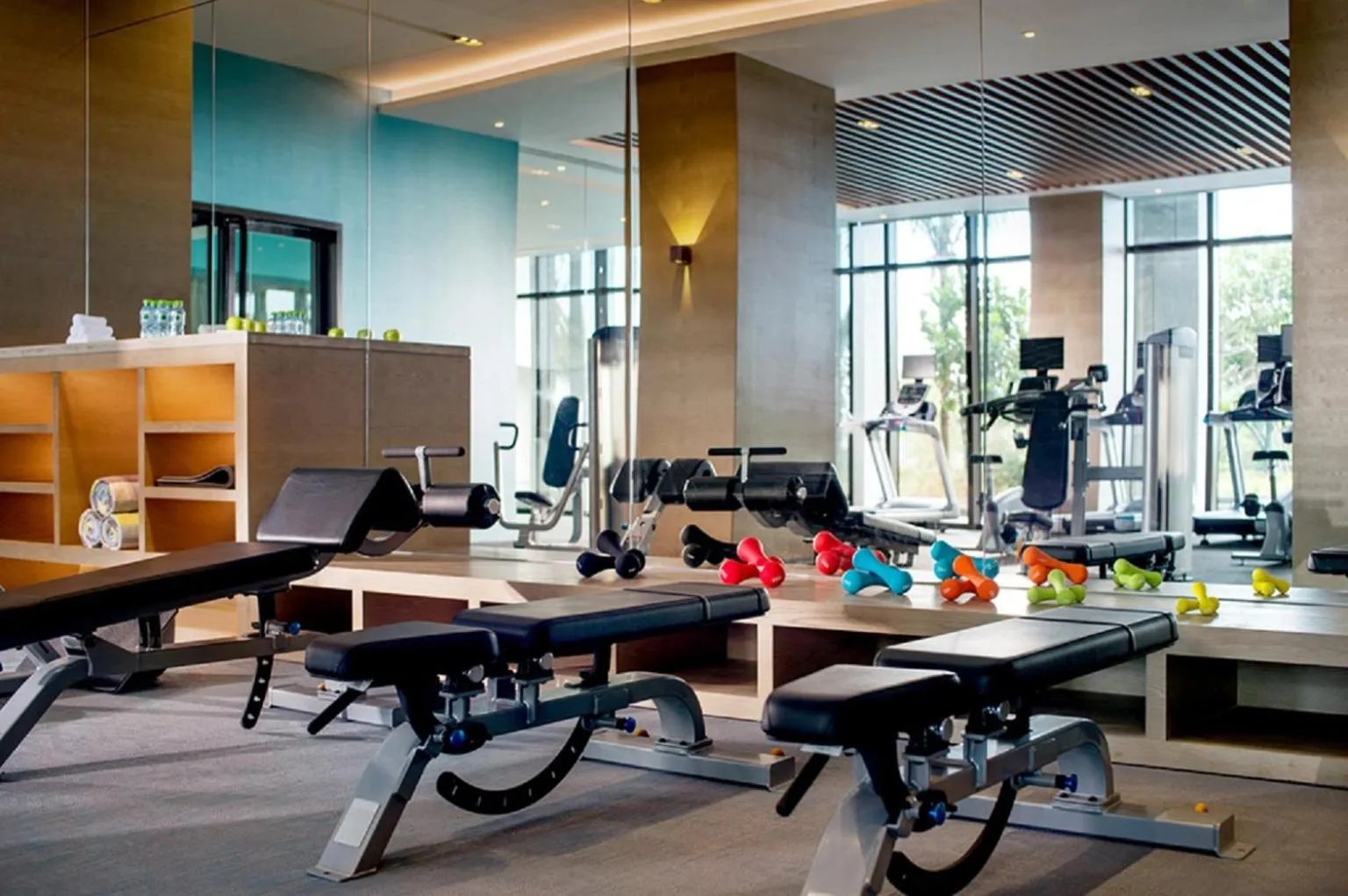 Fitness centre/facilities in Sofitel Sanya Leeman Resort