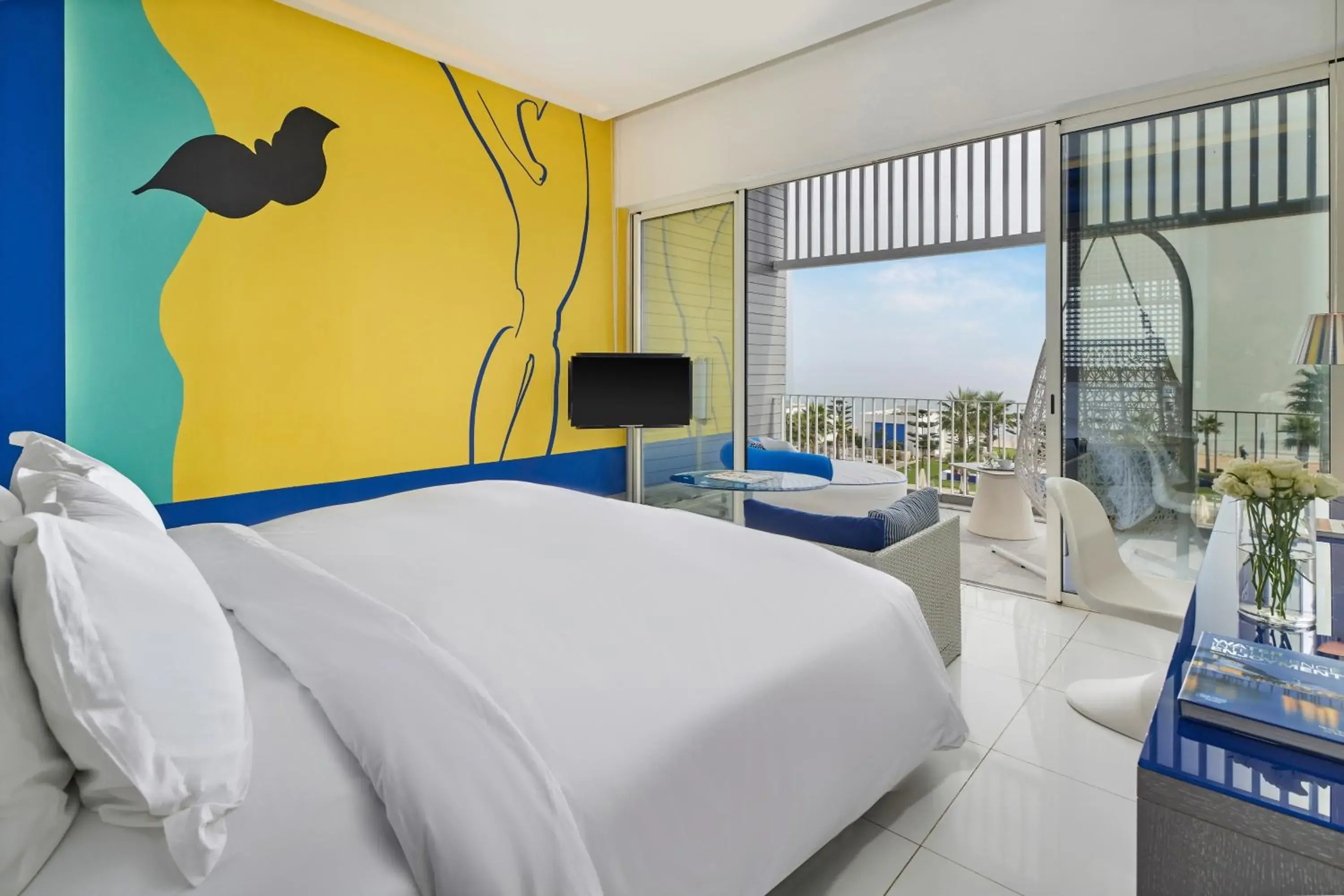 Luxury Twin Room with Sea View in Sofitel Tamuda Bay Beach And Spa Luxury Twin Room with Sea View in Sofitel Tamuda Bay Beach And Spa