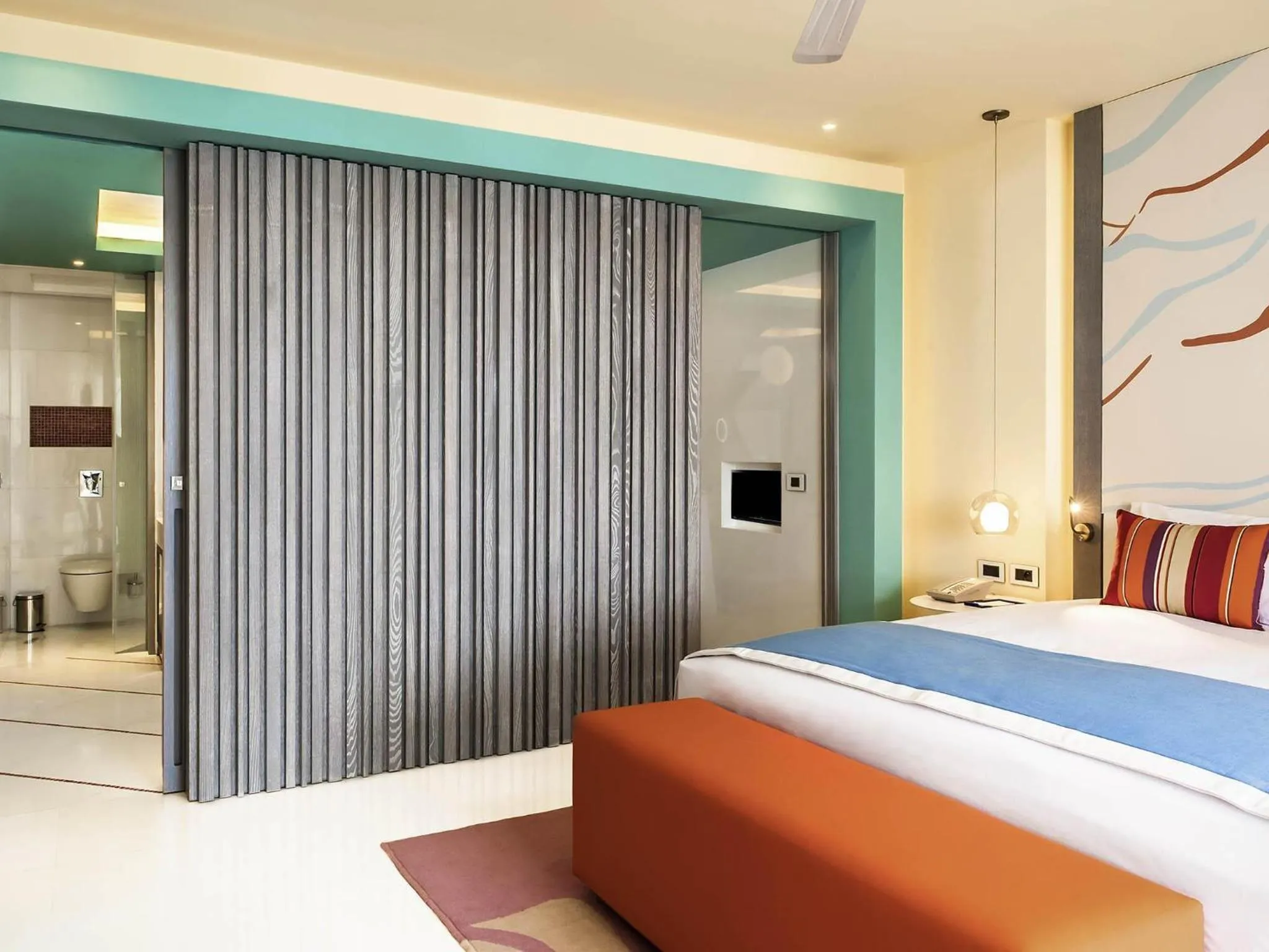 Bedroom, Bed in Sofitel Tamuda Bay Beach And Spa