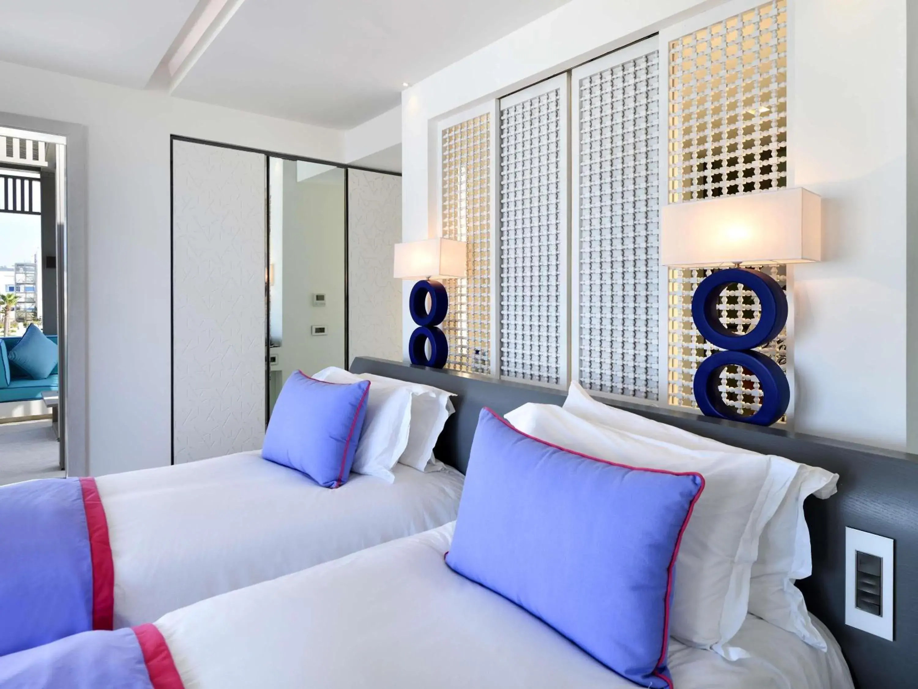 Superior Twin Room with Garden View in Sofitel Tamuda Bay Beach And Spa Superior Twin Room with Garden View in Sofitel Tamuda Bay Beach And Spa