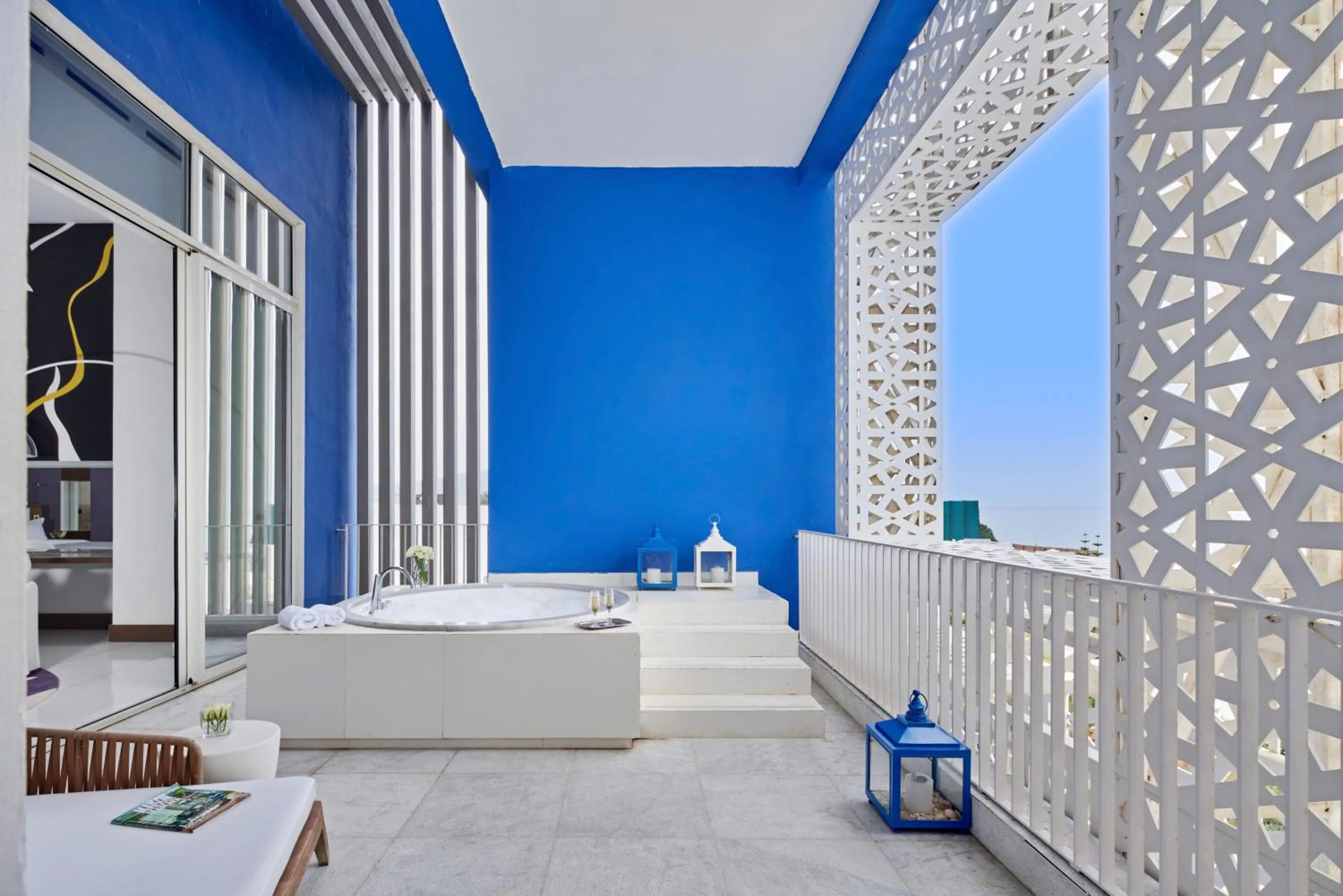 Hot Tub in Sofitel Tamuda Bay Beach And Spa