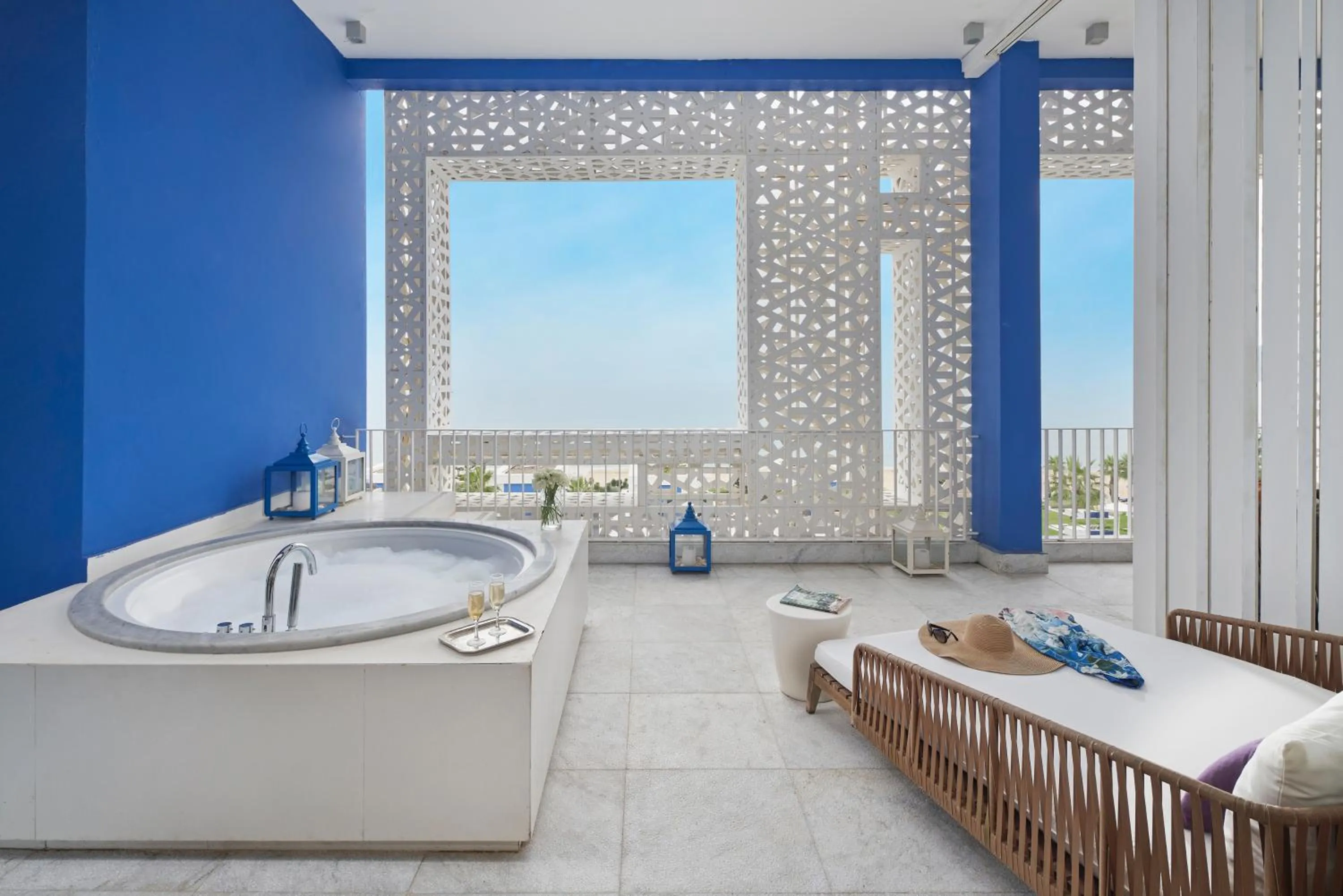 Hot Tub in Sofitel Tamuda Bay Beach And Spa