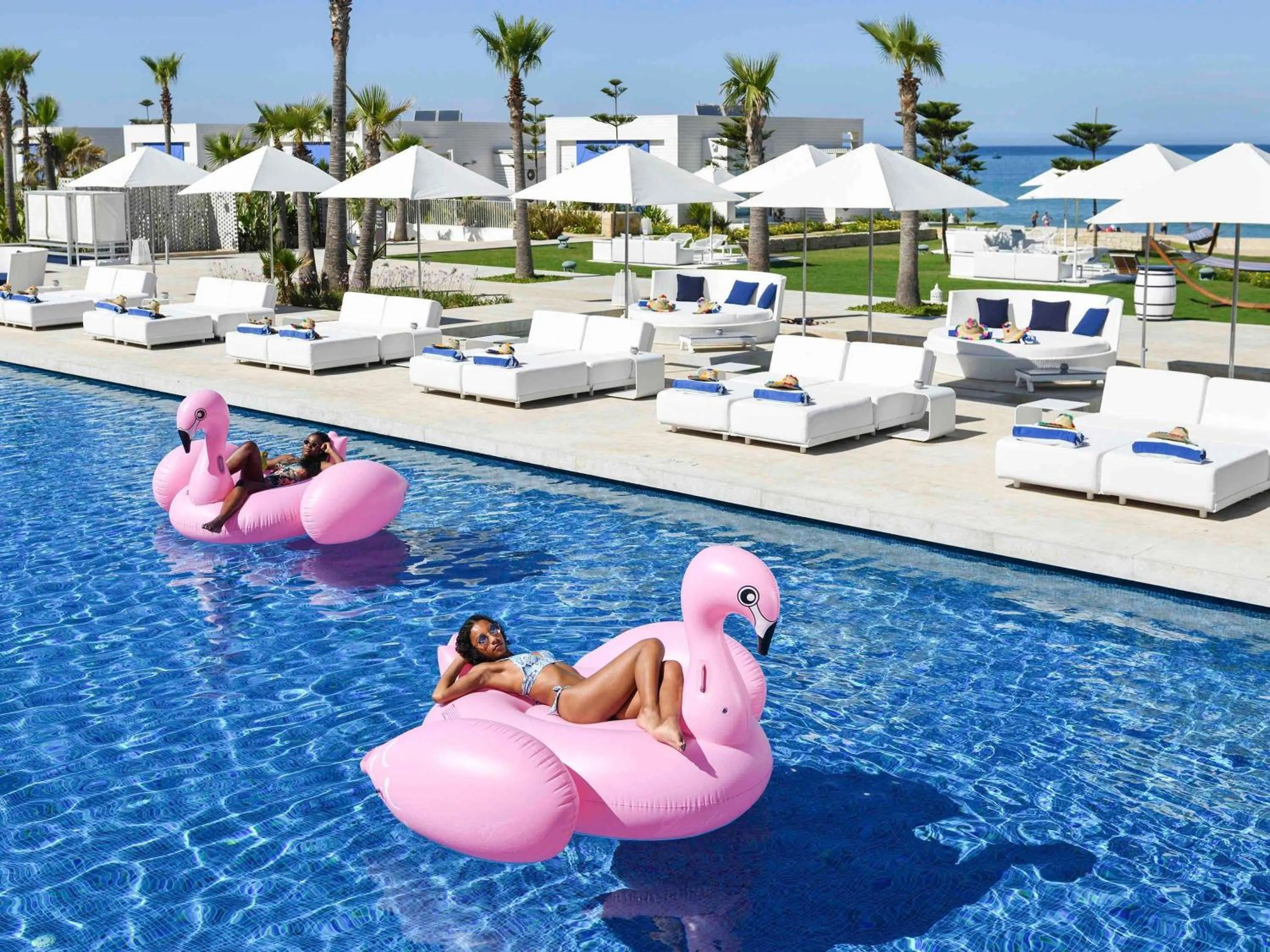 Pool view in Sofitel Tamuda Bay Beach And Spa