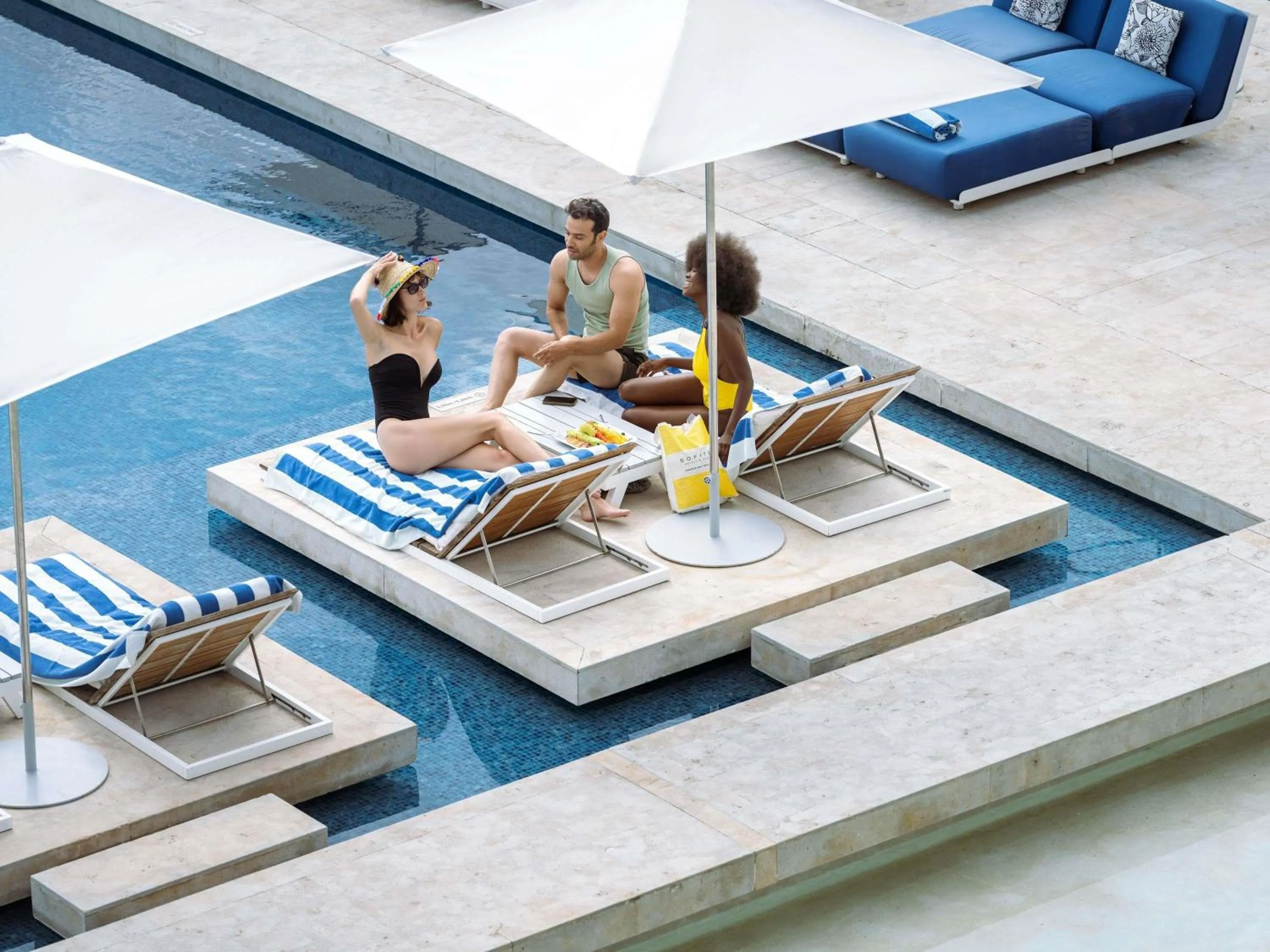 Pool view in Sofitel Tamuda Bay Beach And Spa