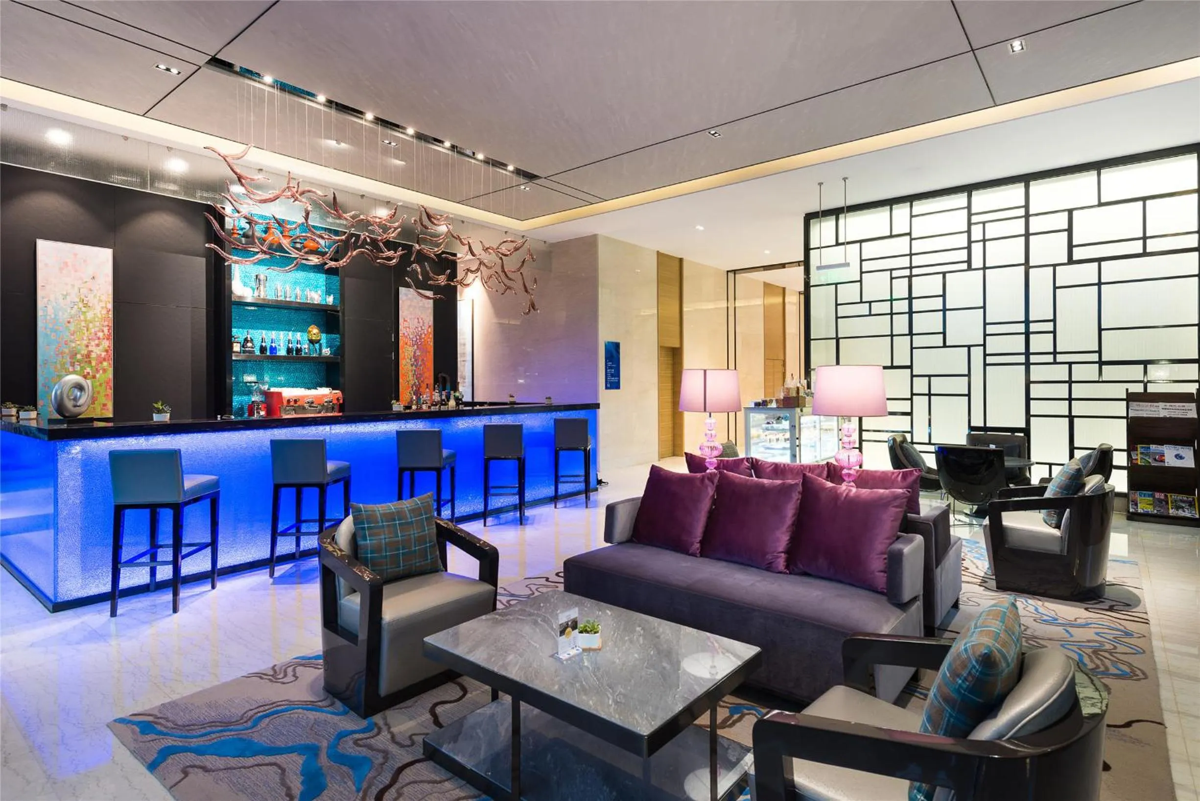 Lounge or bar in Novotel Ningbo East