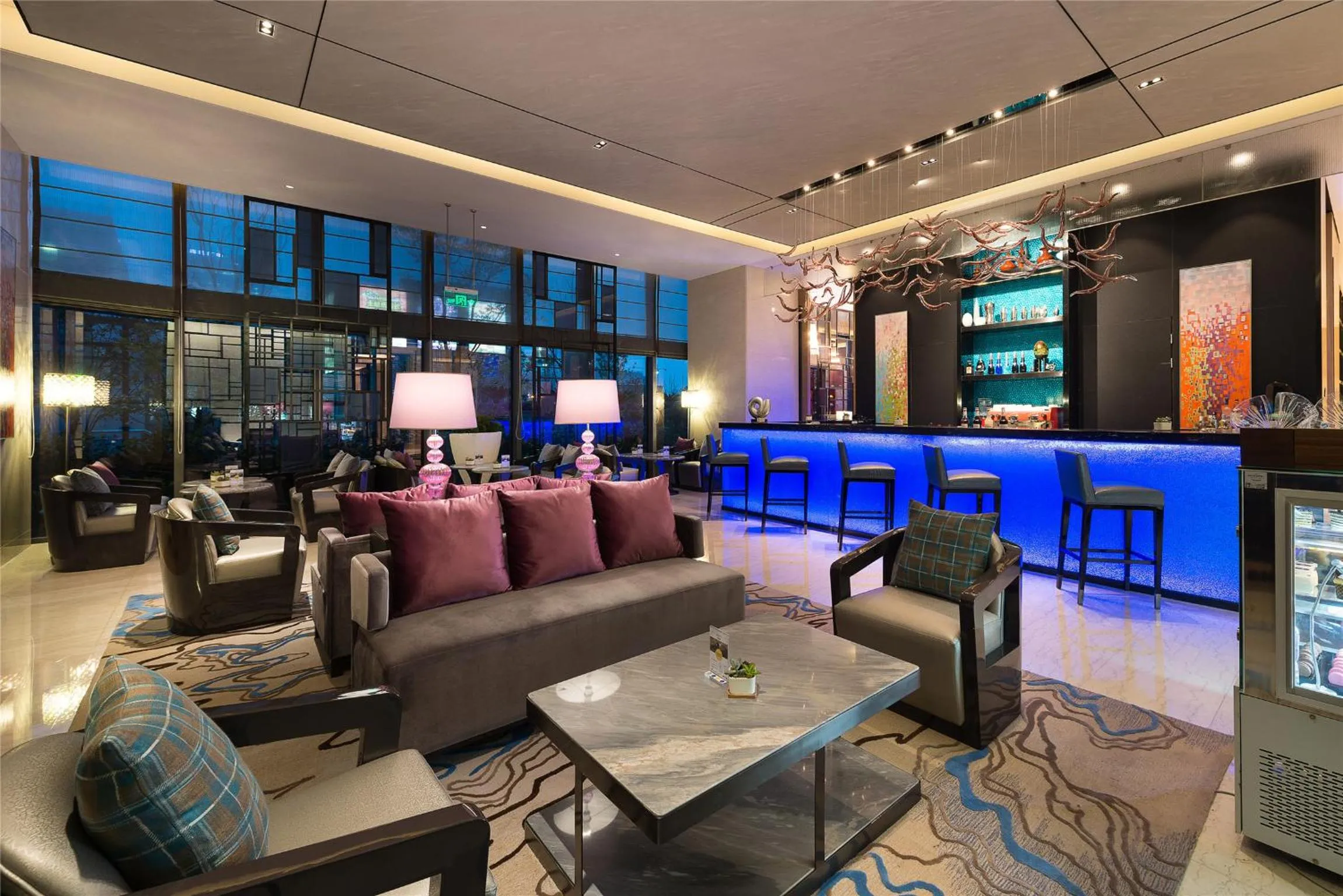 Lounge or bar in Novotel Ningbo East