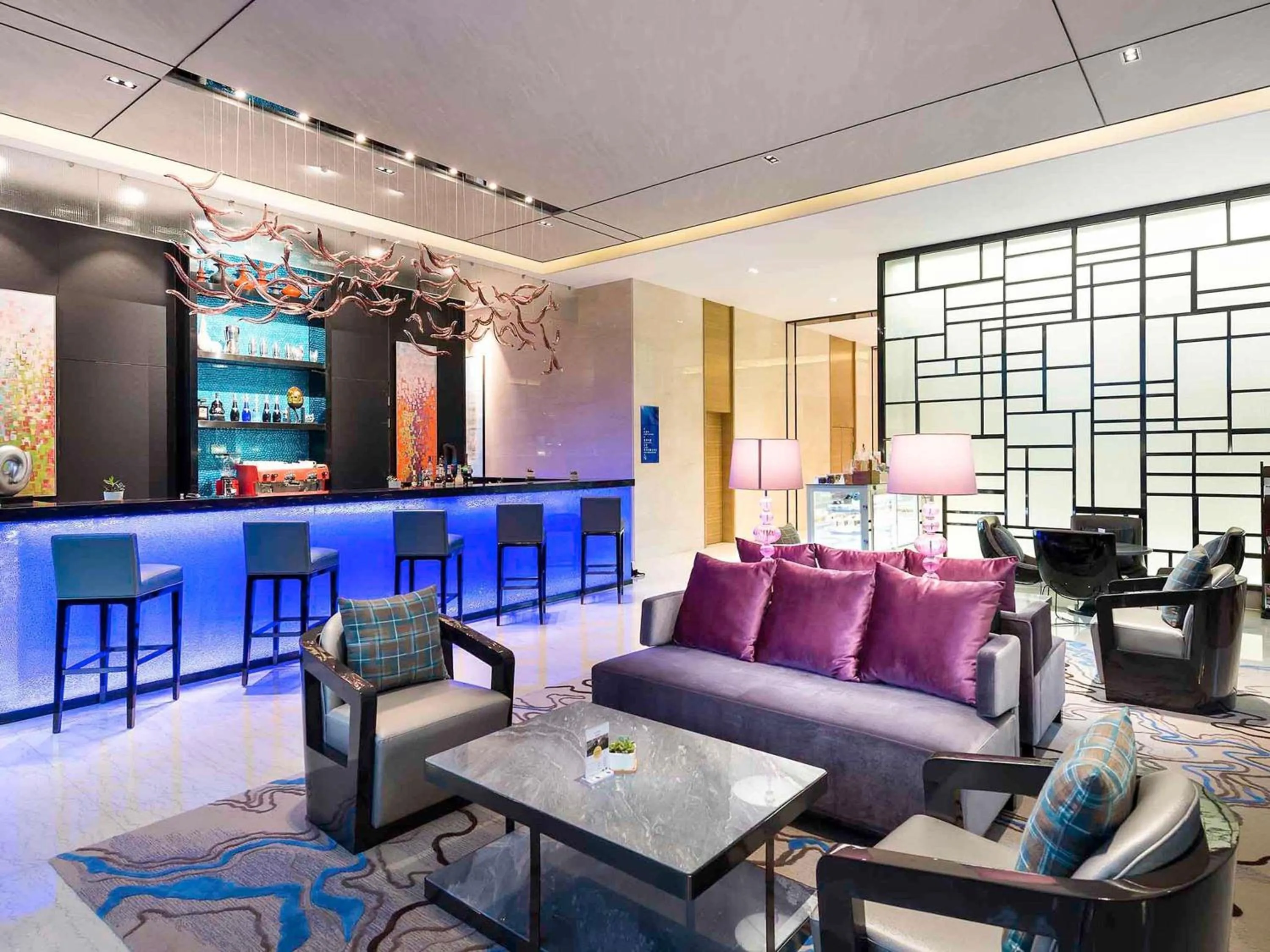 Lounge or bar in Novotel Ningbo East