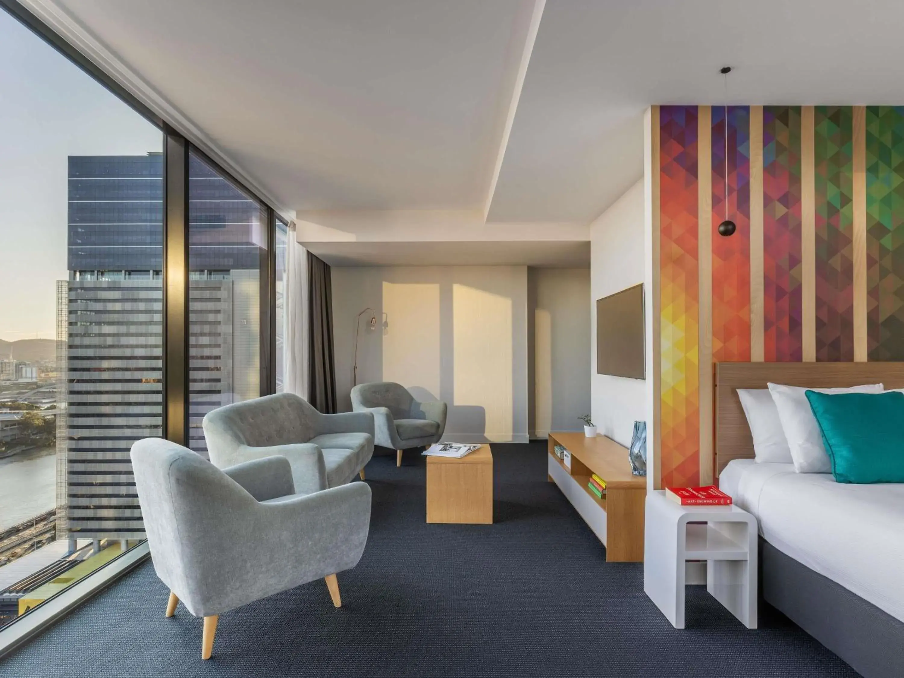 Executive King Suite - River Side in ibis Styles Brisbane Elizabeth Street Executive King Suite - River Side in ibis Styles Brisbane Elizabeth Street