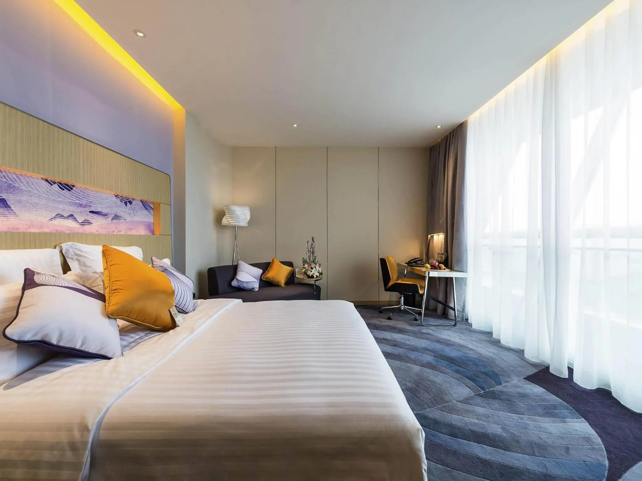 Bedroom, Bed in NOVOTEL Jinji Lake Suzhou SIP