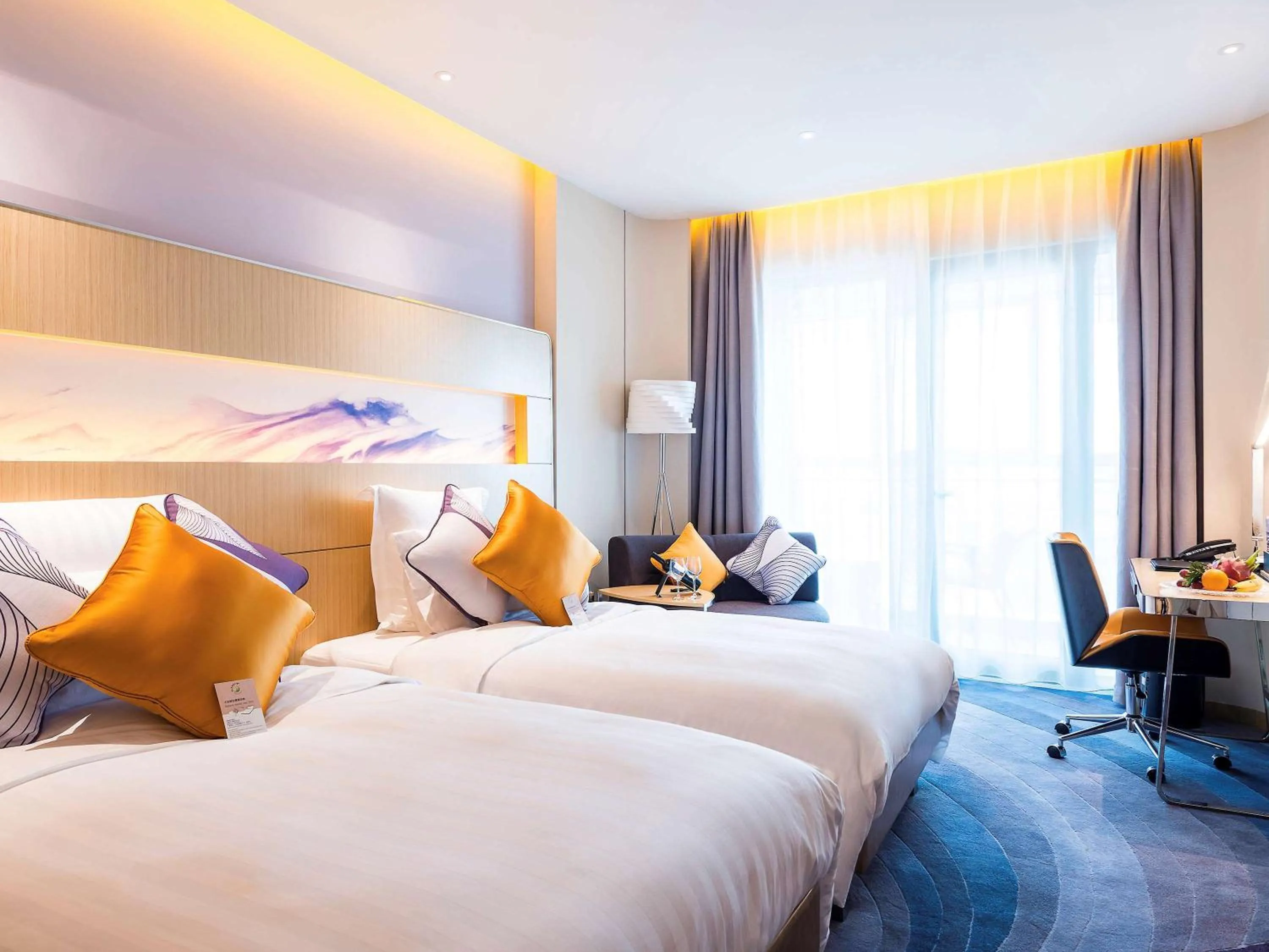 Photo of the whole room, Bed in NOVOTEL Jinji Lake Suzhou SIP