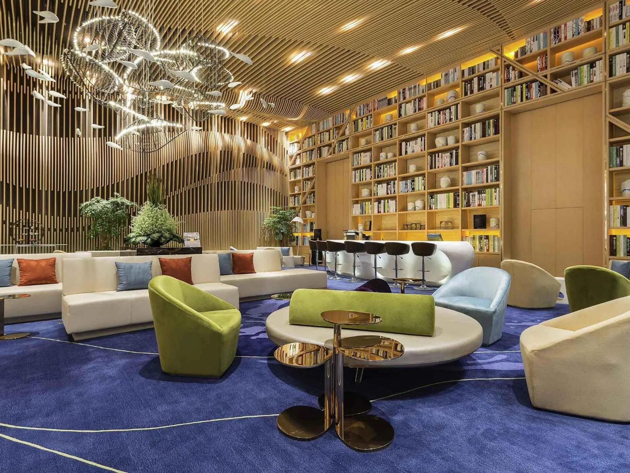 Lounge or bar in NOVOTEL Jinji Lake Suzhou SIP