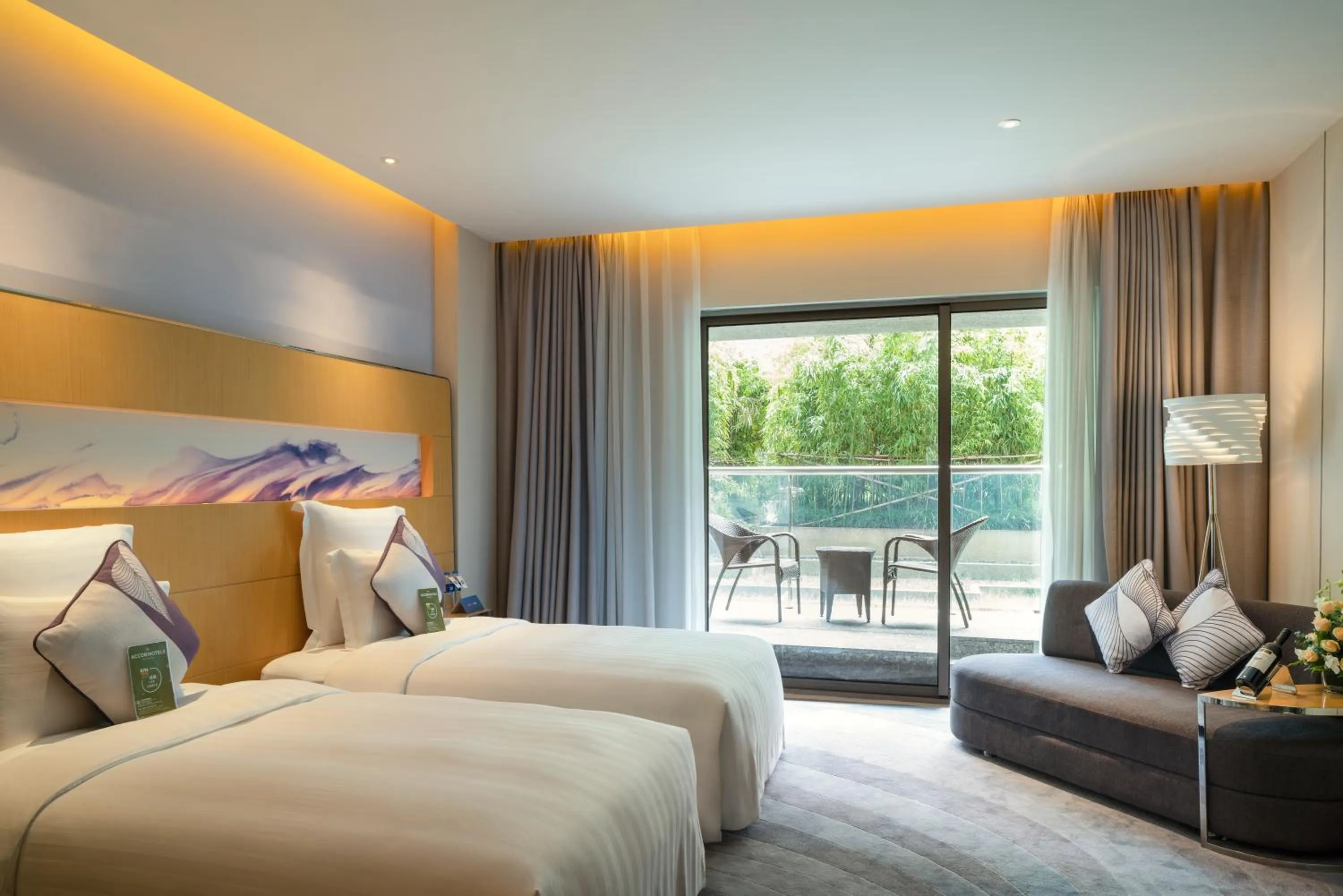 On site, Bed in NOVOTEL Jinji Lake Suzhou SIP