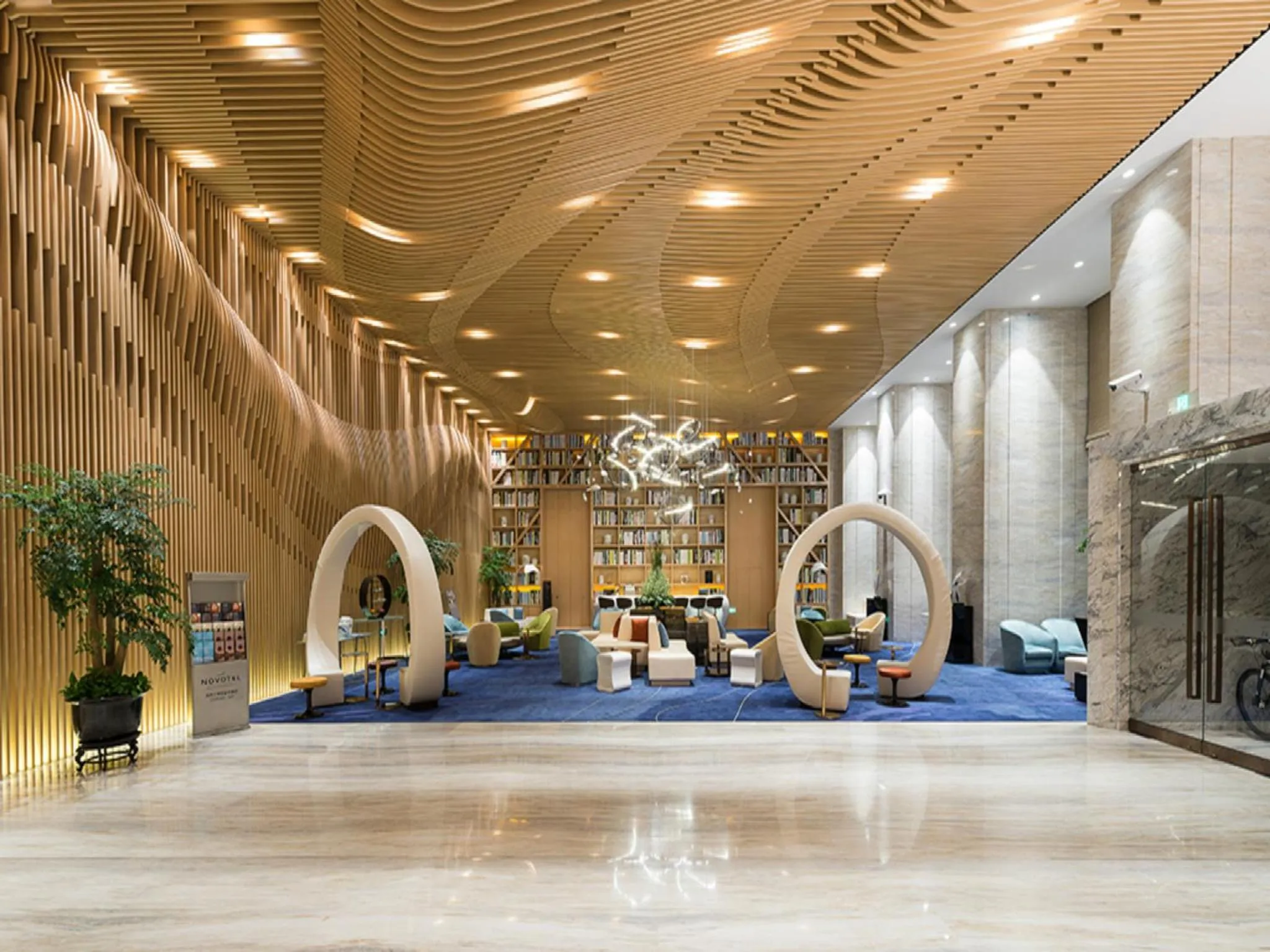 Lounge or bar in NOVOTEL Jinji Lake Suzhou SIP