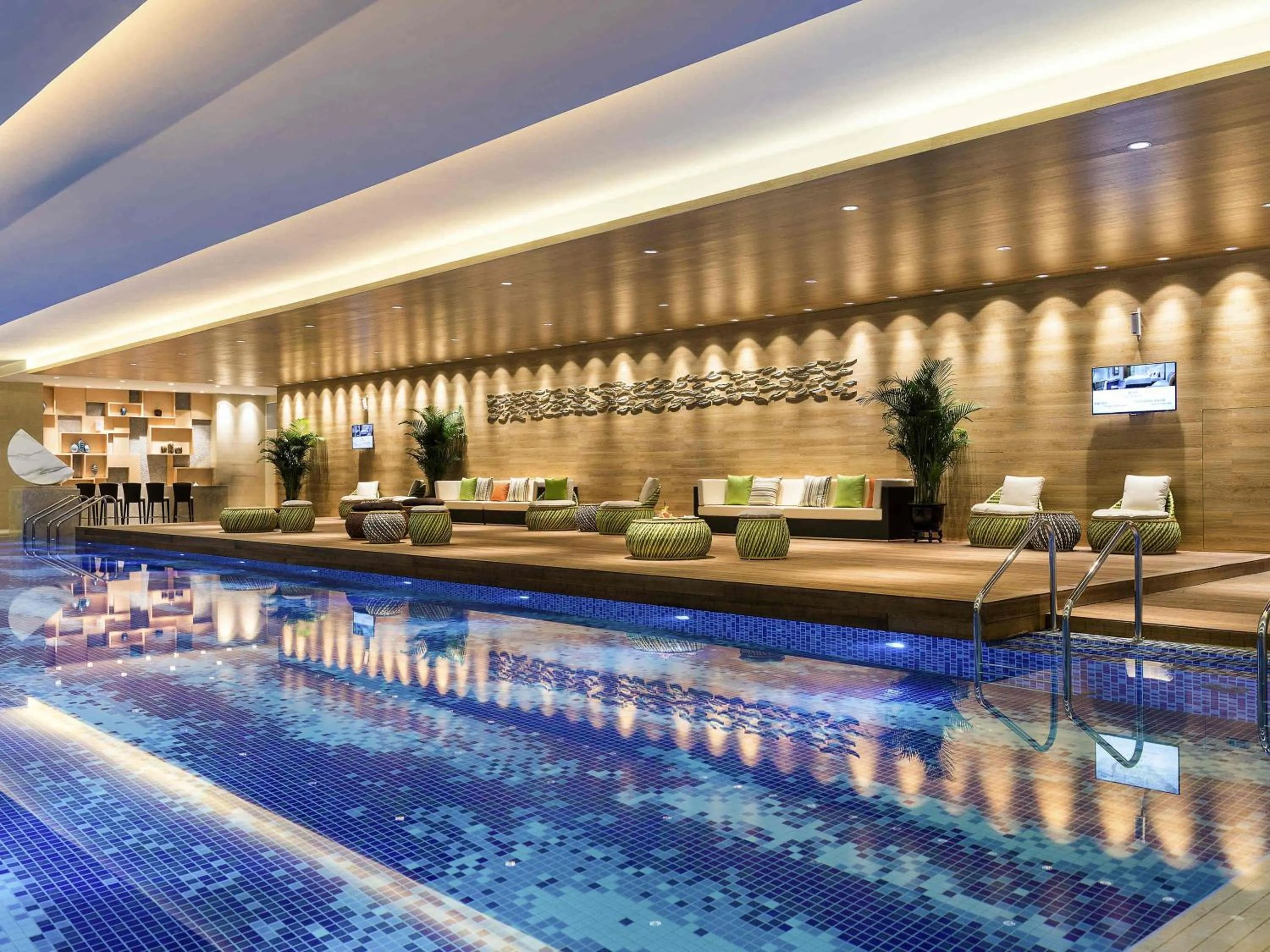 Pool view in NOVOTEL Jinji Lake Suzhou SIP