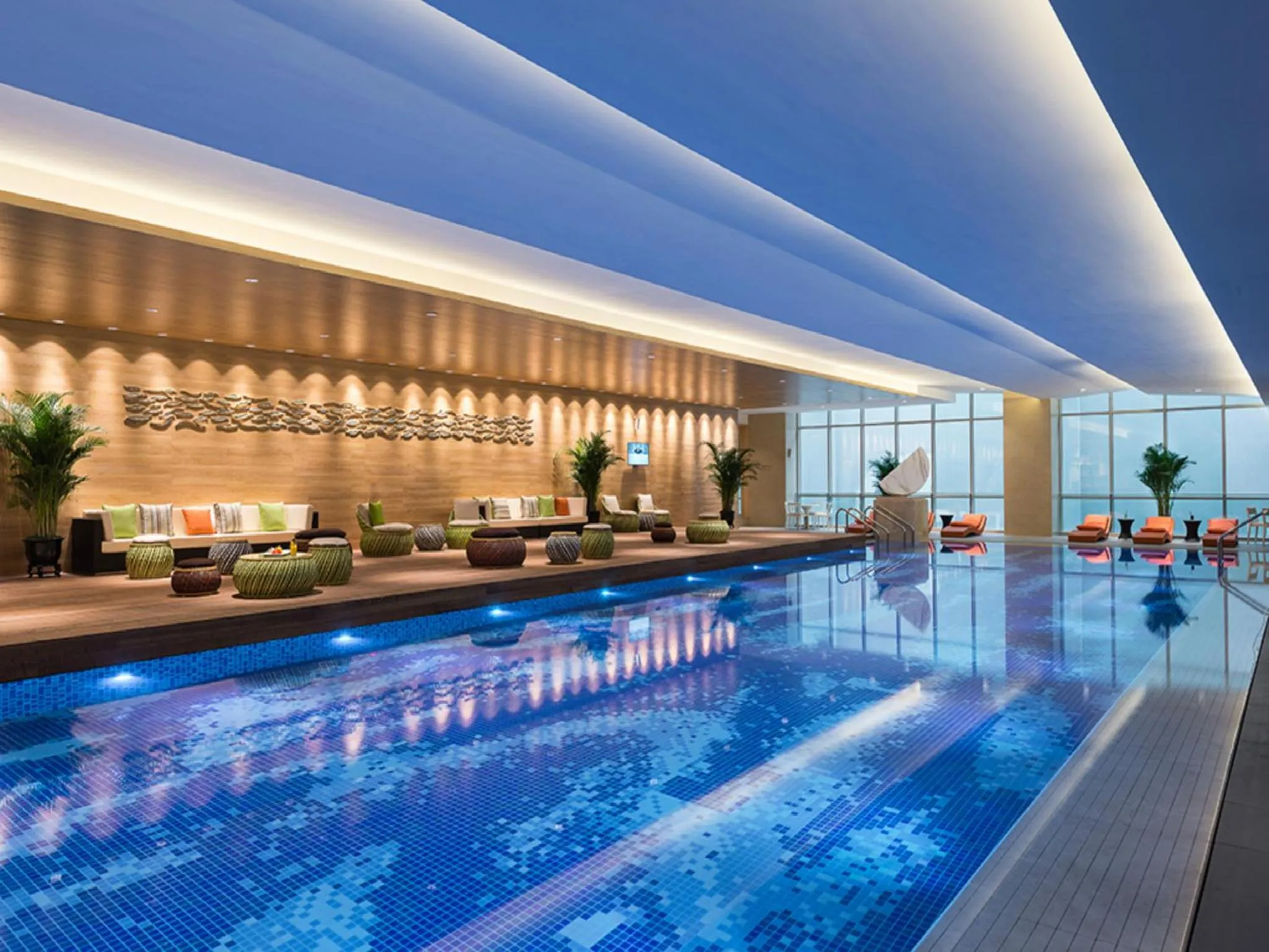 Swimming pool in NOVOTEL Jinji Lake Suzhou SIP