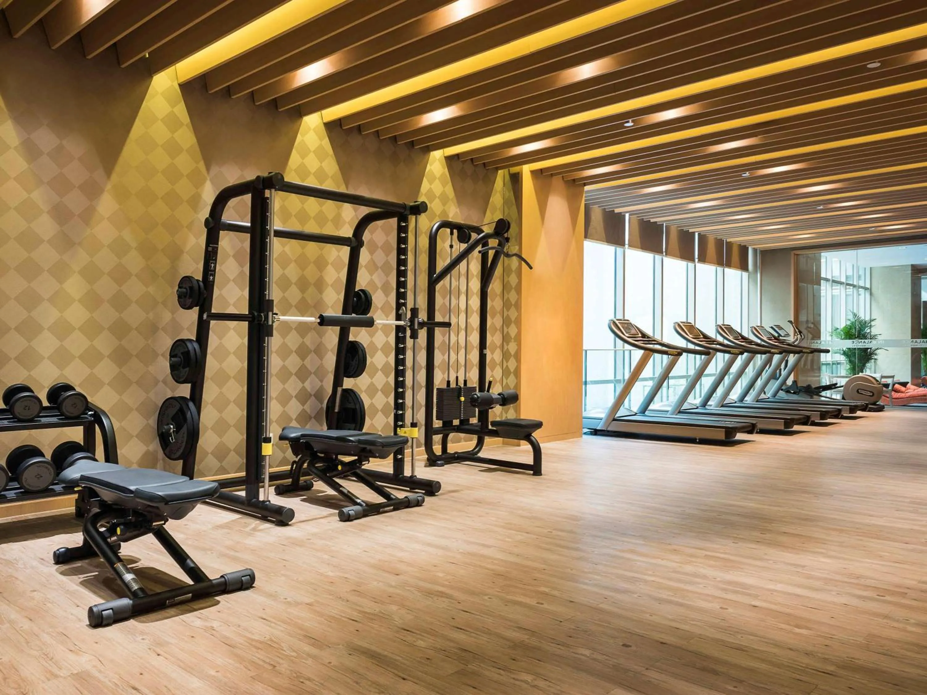 Fitness centre/facilities in NOVOTEL Jinji Lake Suzhou SIP