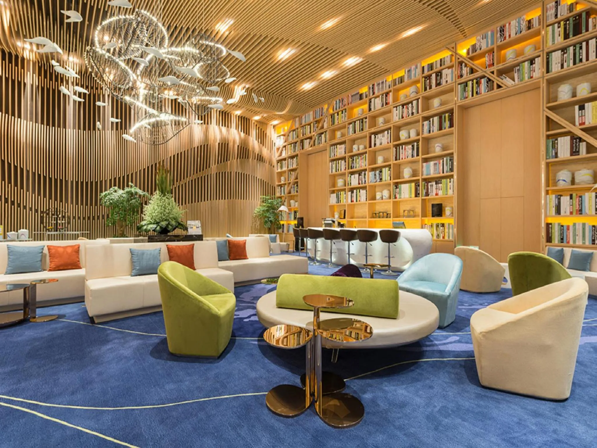 Lounge or bar in NOVOTEL Jinji Lake Suzhou SIP